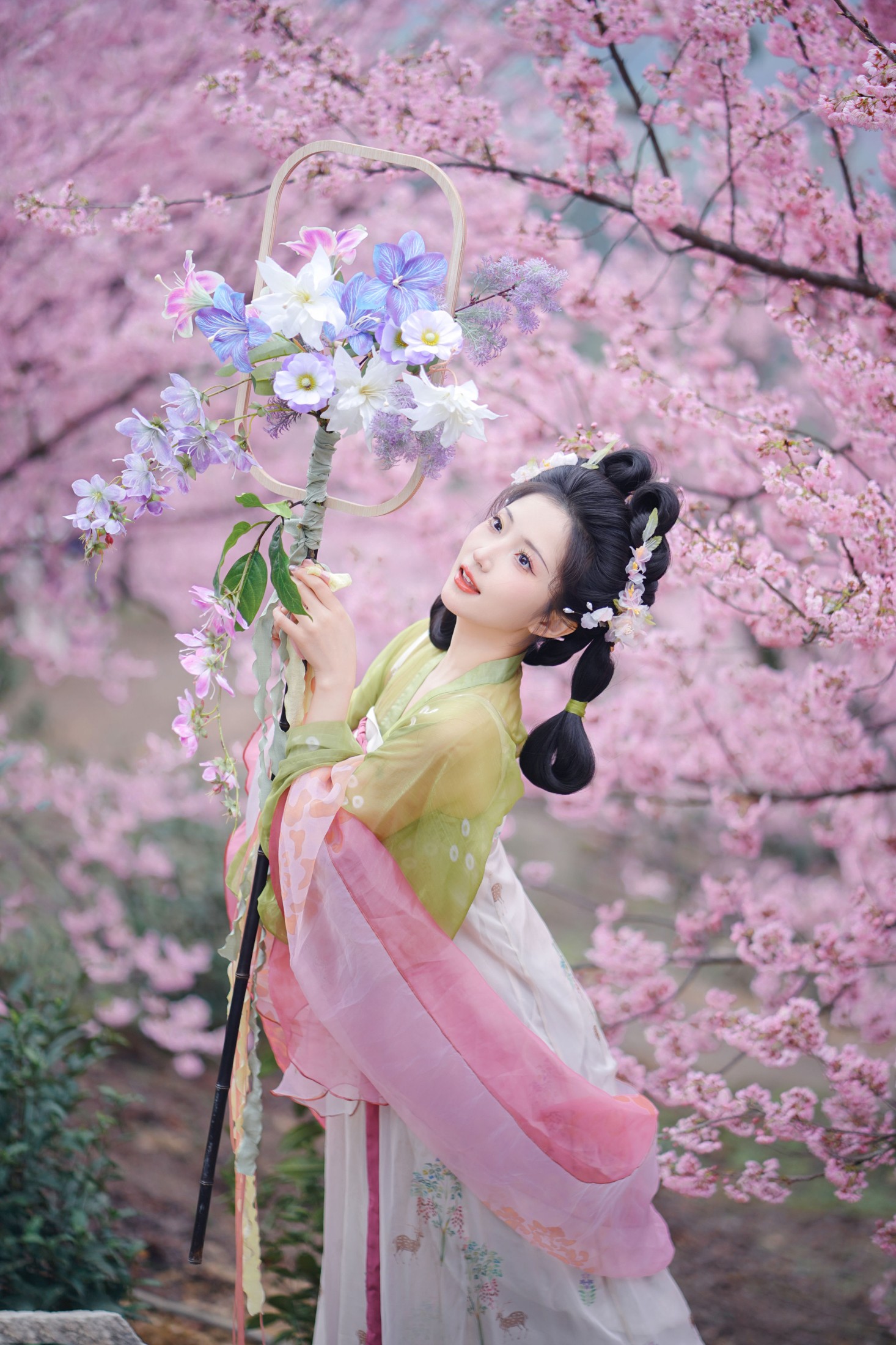 图片[4]-兔牙w – 《樱花少女》[20P]-COS写真在线网