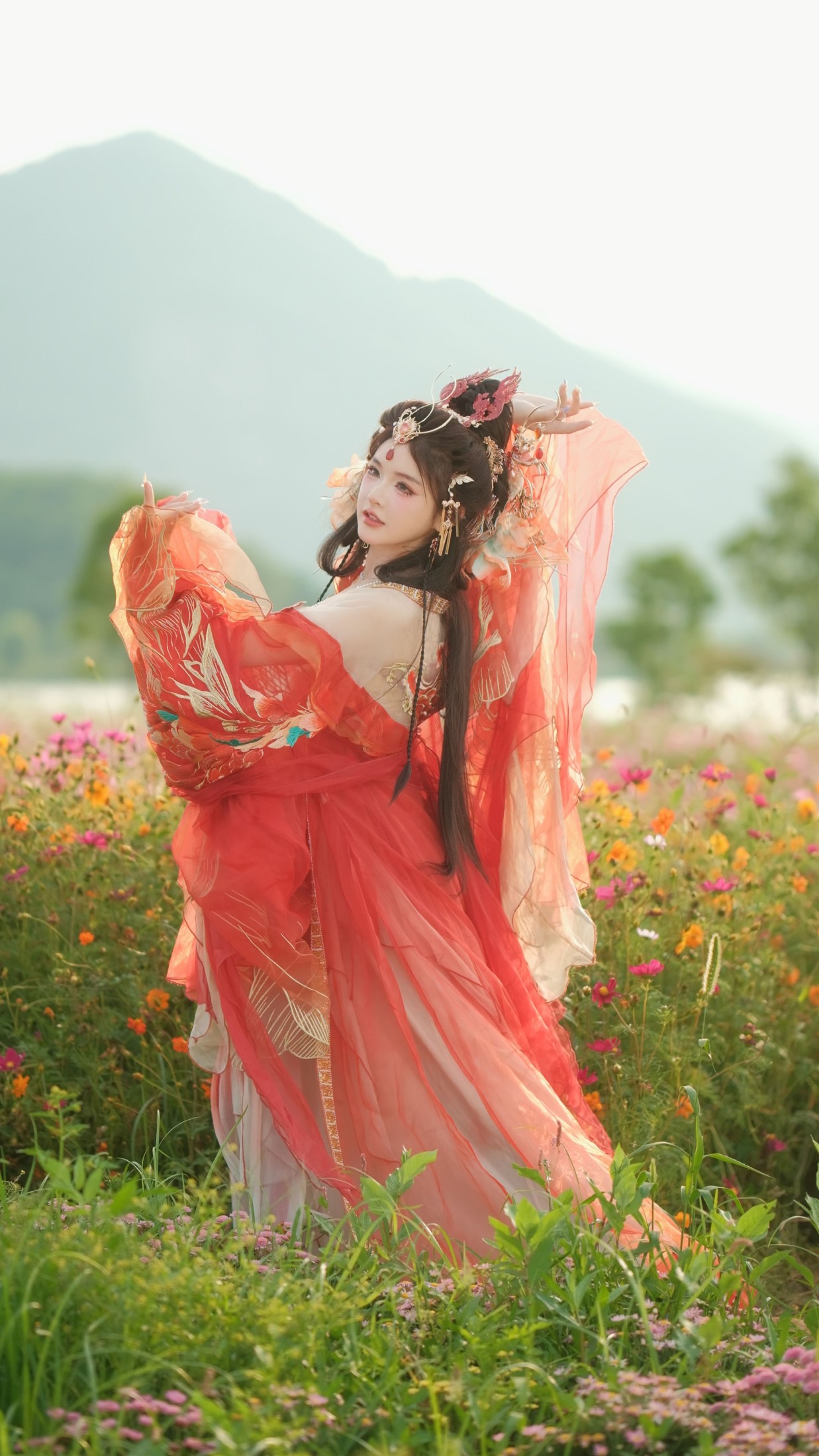 图片[4]-小上官 – 《花好看还是我好看》[15P]-COS写真在线网