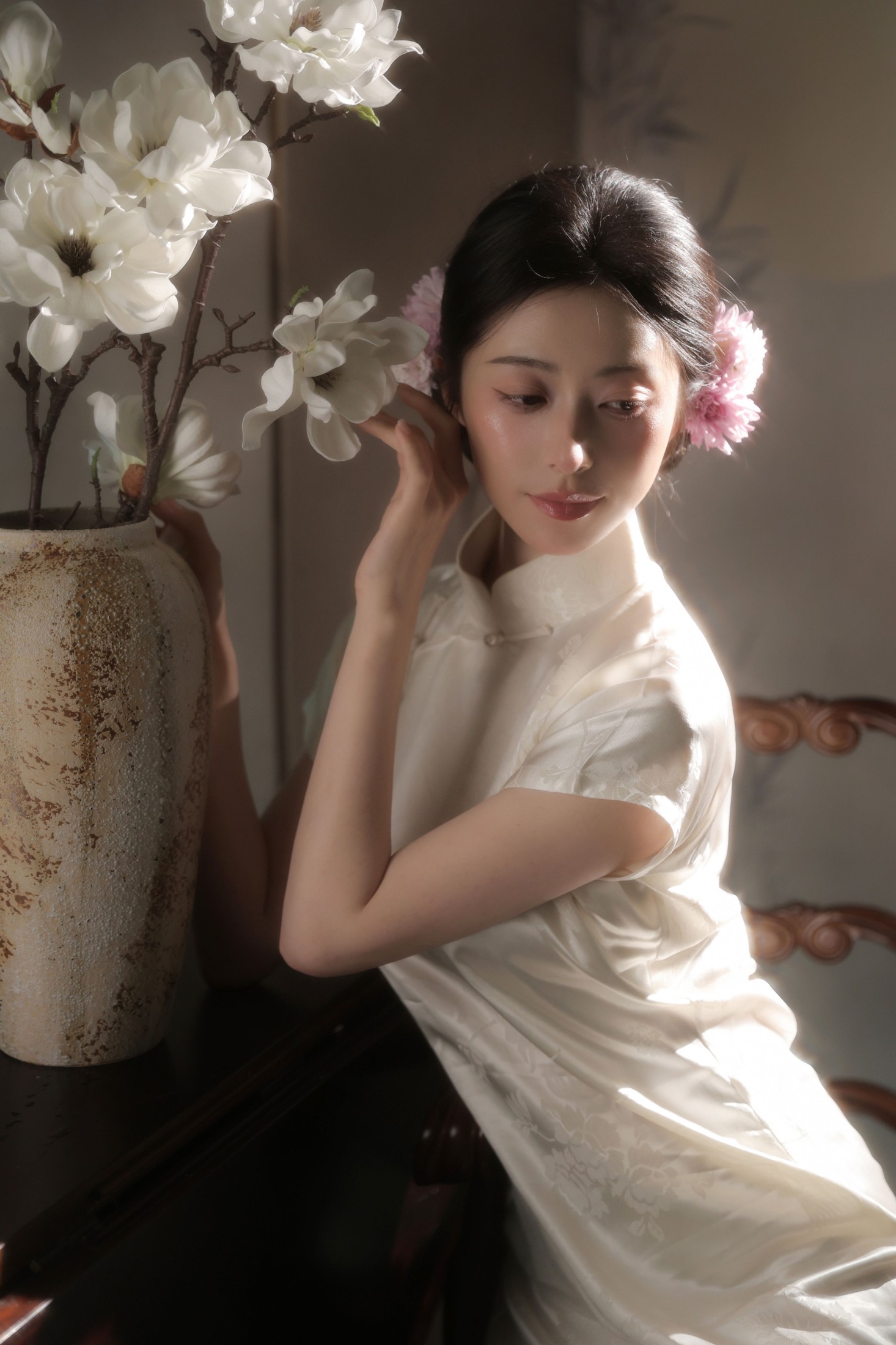 图片[4]-粉面姑娘 – 《玉兰花开》[13P]-COS写真在线网
