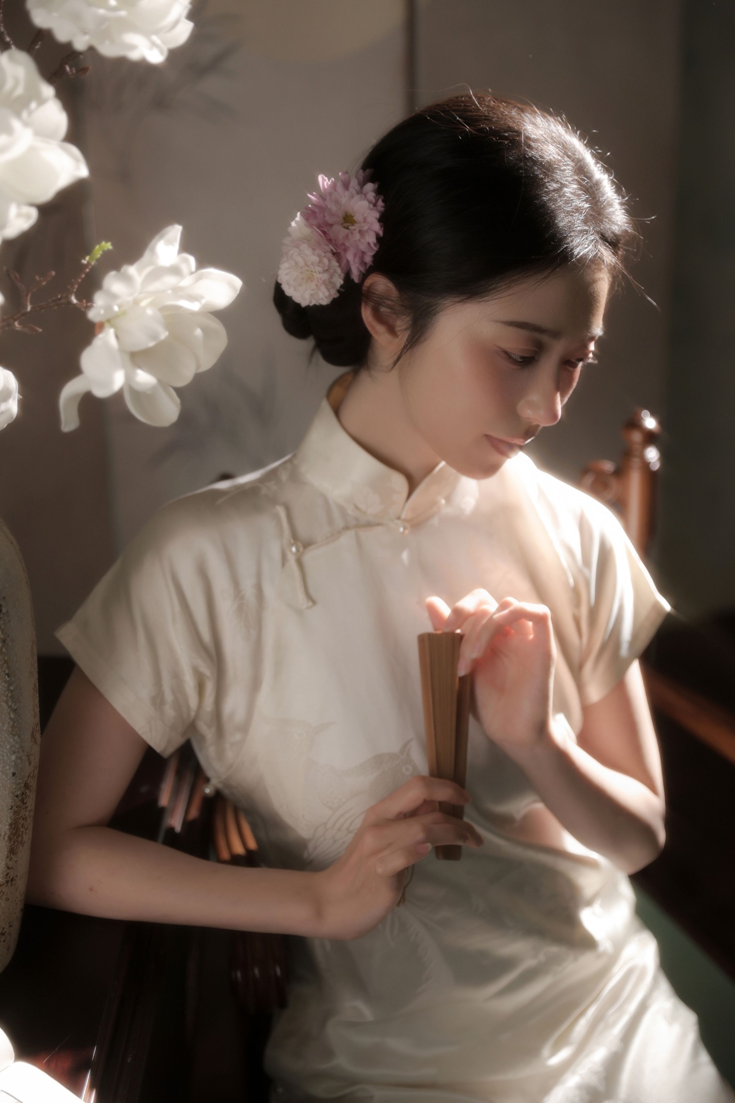 图片[6]-粉面姑娘 – 《玉兰花开》[13P]-COS写真在线网