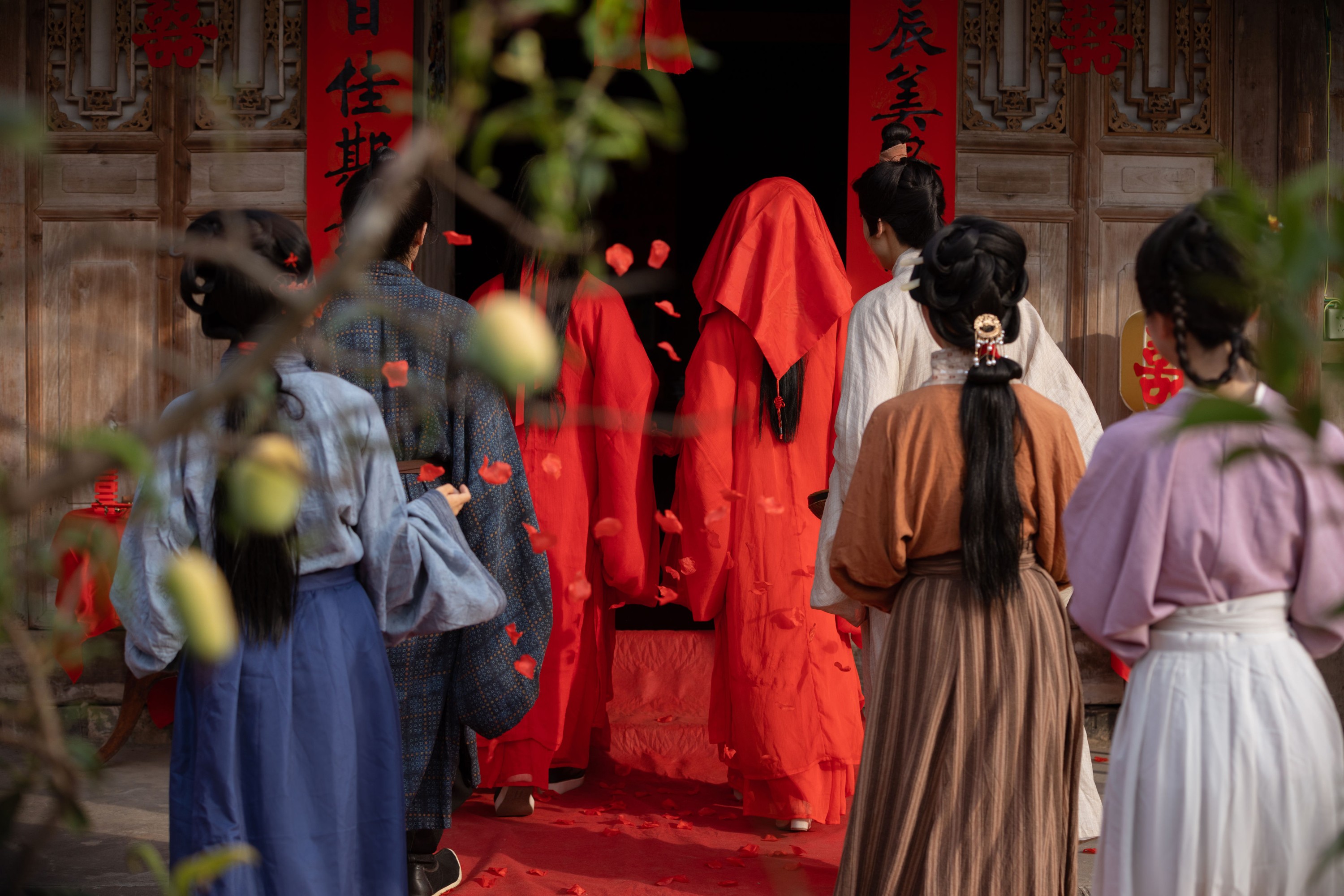 图片[4]-三町目的时生 姌Rr 汉服爷爷云中鹤 樱桃不甜 – 《成亲》[14P]-COS写真在线网