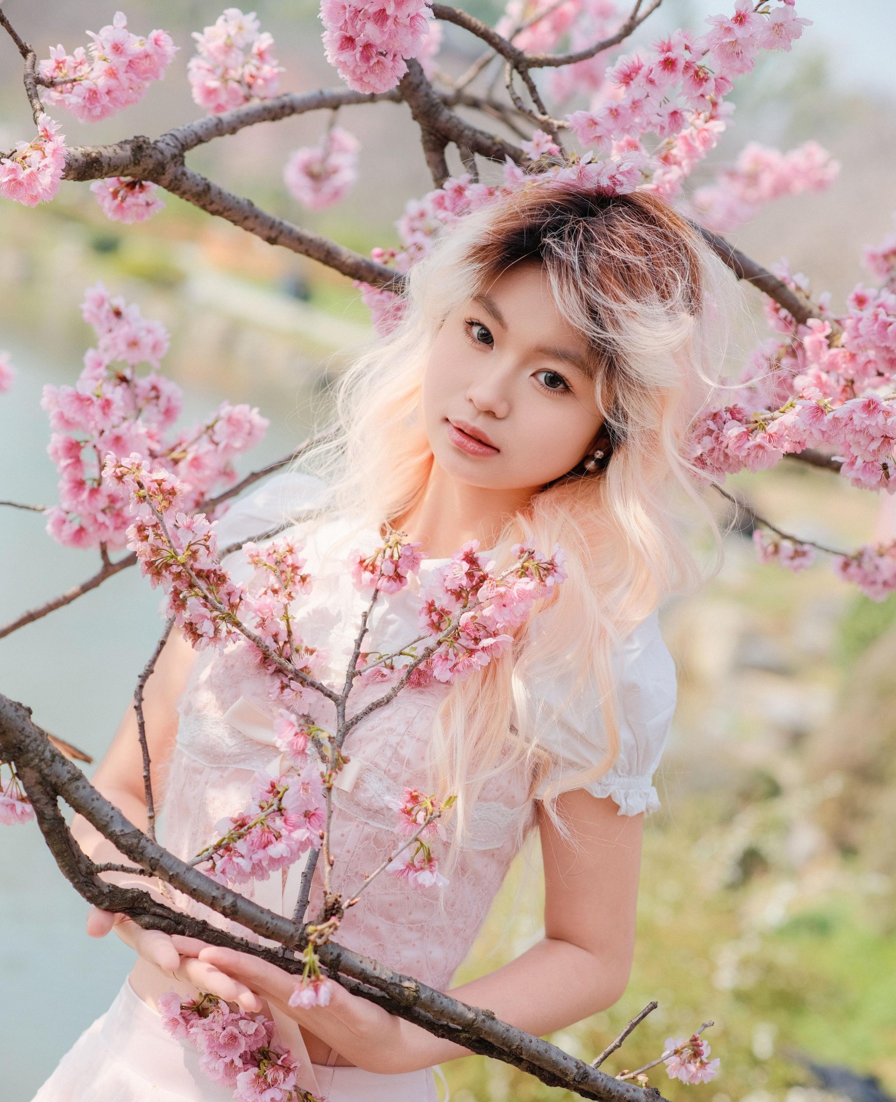 图片[2]-点点 – 《樱花树下》[16P]-COS写真在线网