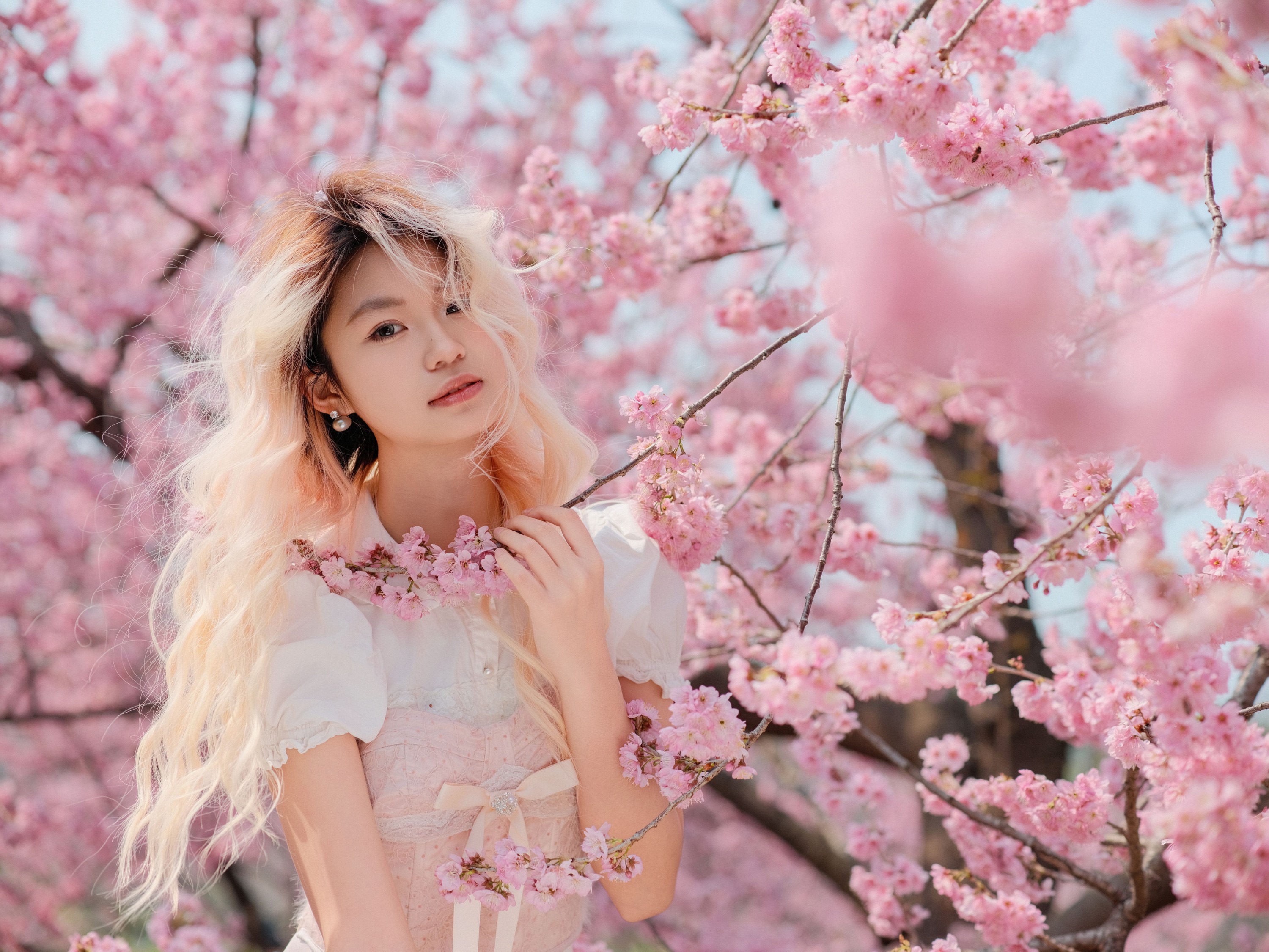 图片[4]-点点 – 《樱花树下》[16P]-COS写真在线网