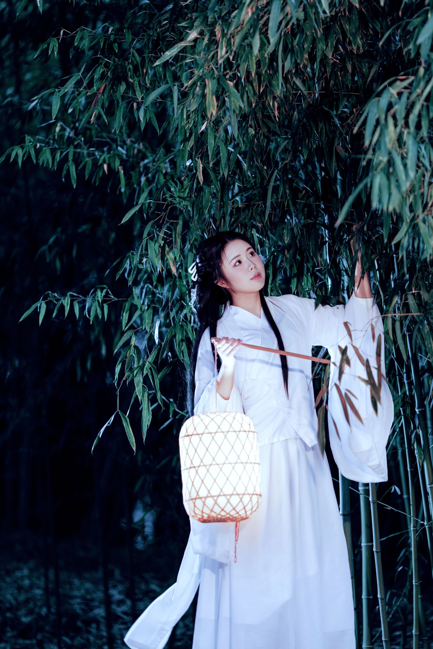 图片[4]-苏苏 – 《竹林夜影清冷风》[22P]-COS写真在线网
