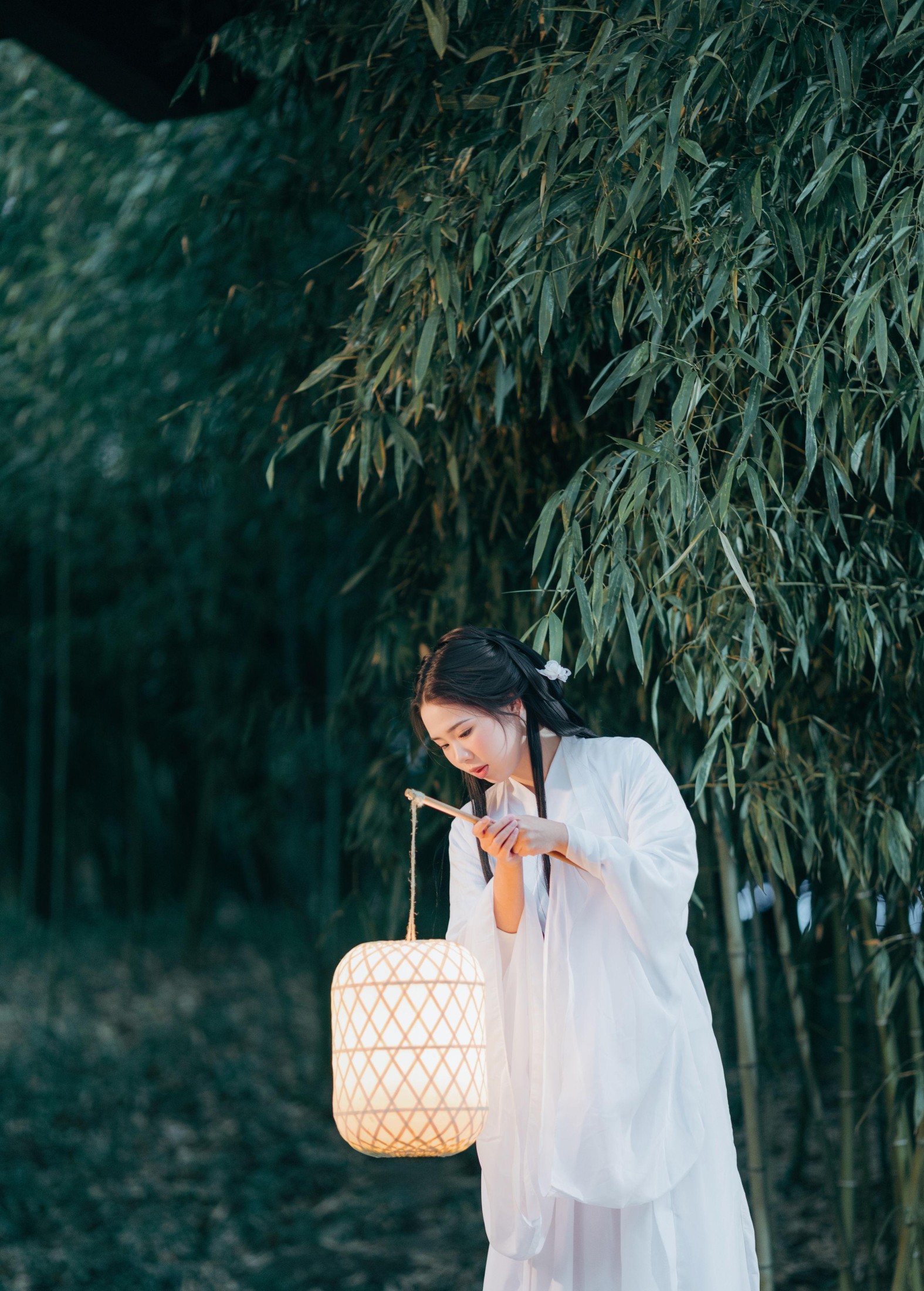 图片[2]-苏苏 – 《竹林夜影清冷风》[22P]-COS写真在线网