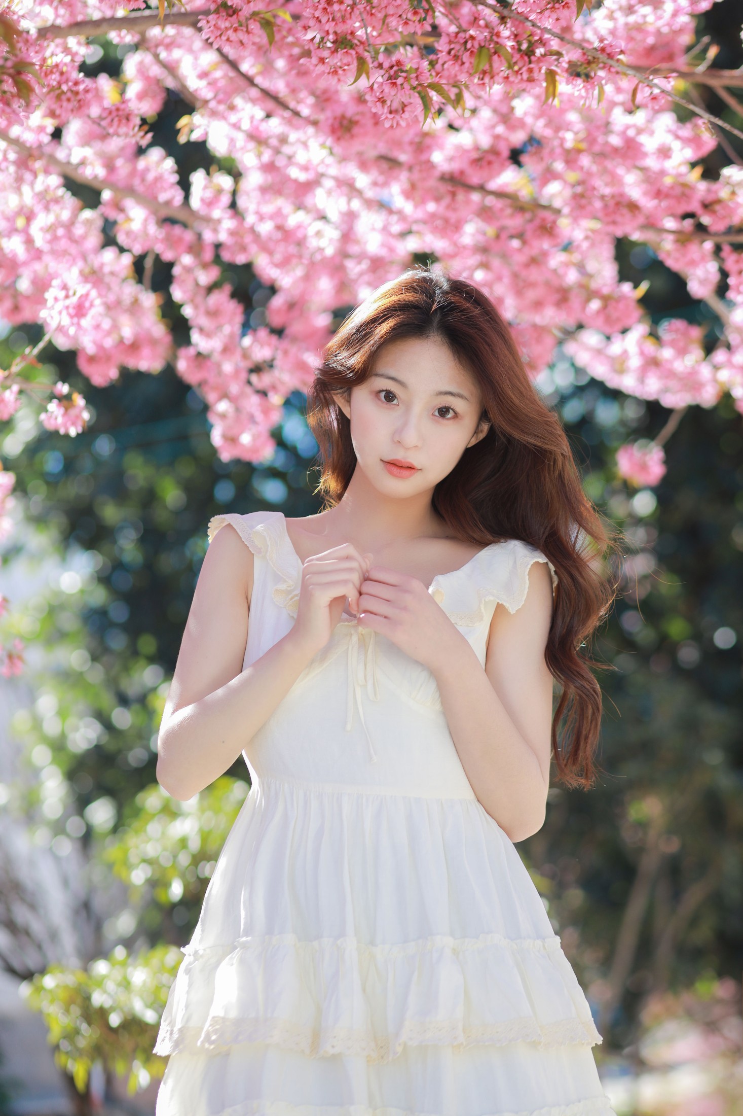 图片[3]-chickkii_ – 《樱花树下的少女》[22P]-COS写真在线网