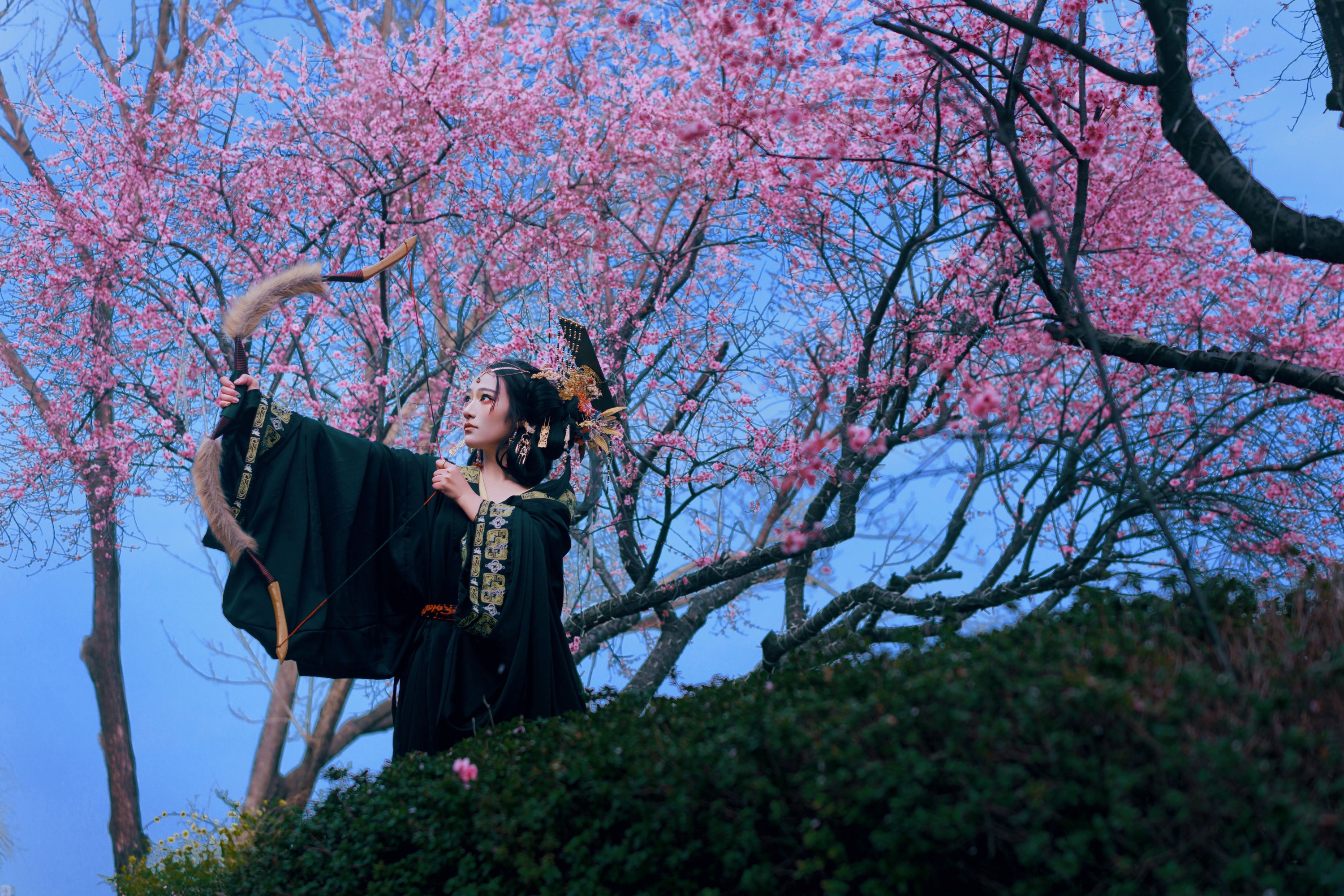 图片[5]-小洪 – 《玄樱赋・暗黑女帝》[45P]-COS写真在线网