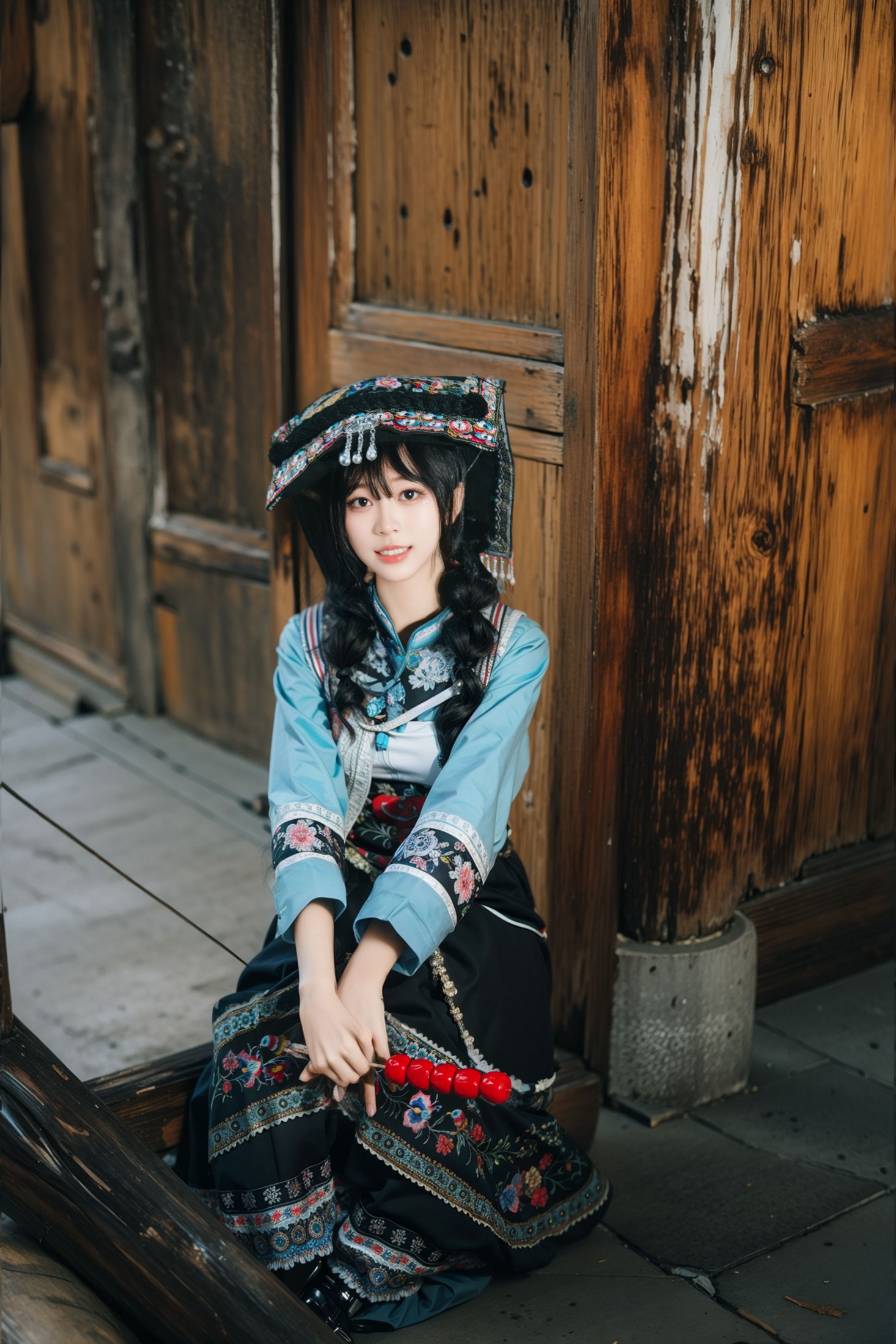 图片[3]-小雯 – 《布依少女》[20P]-COS写真在线网