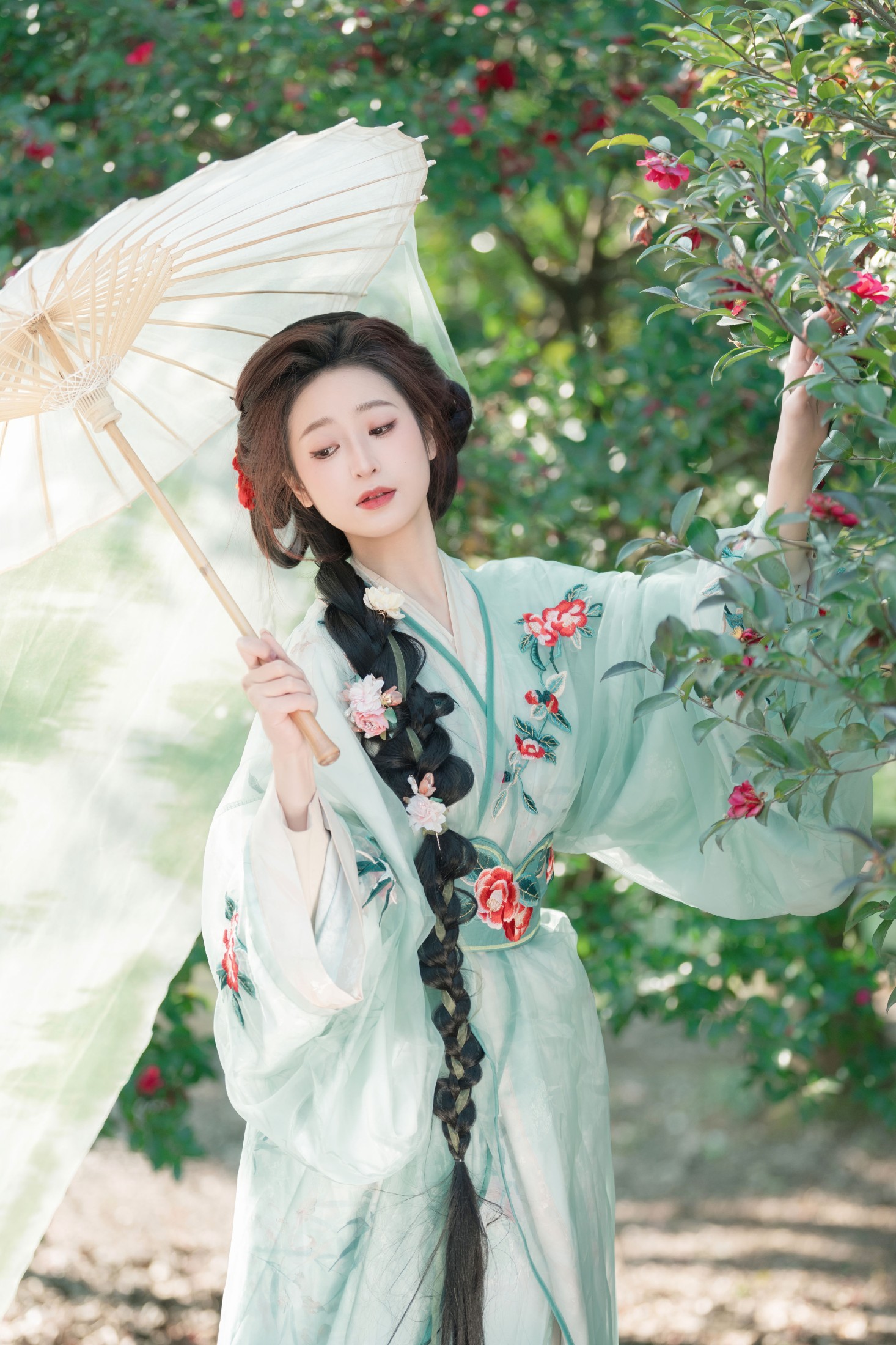 图片[3]-小何 – 《山茶花》[28P]-COS写真在线网