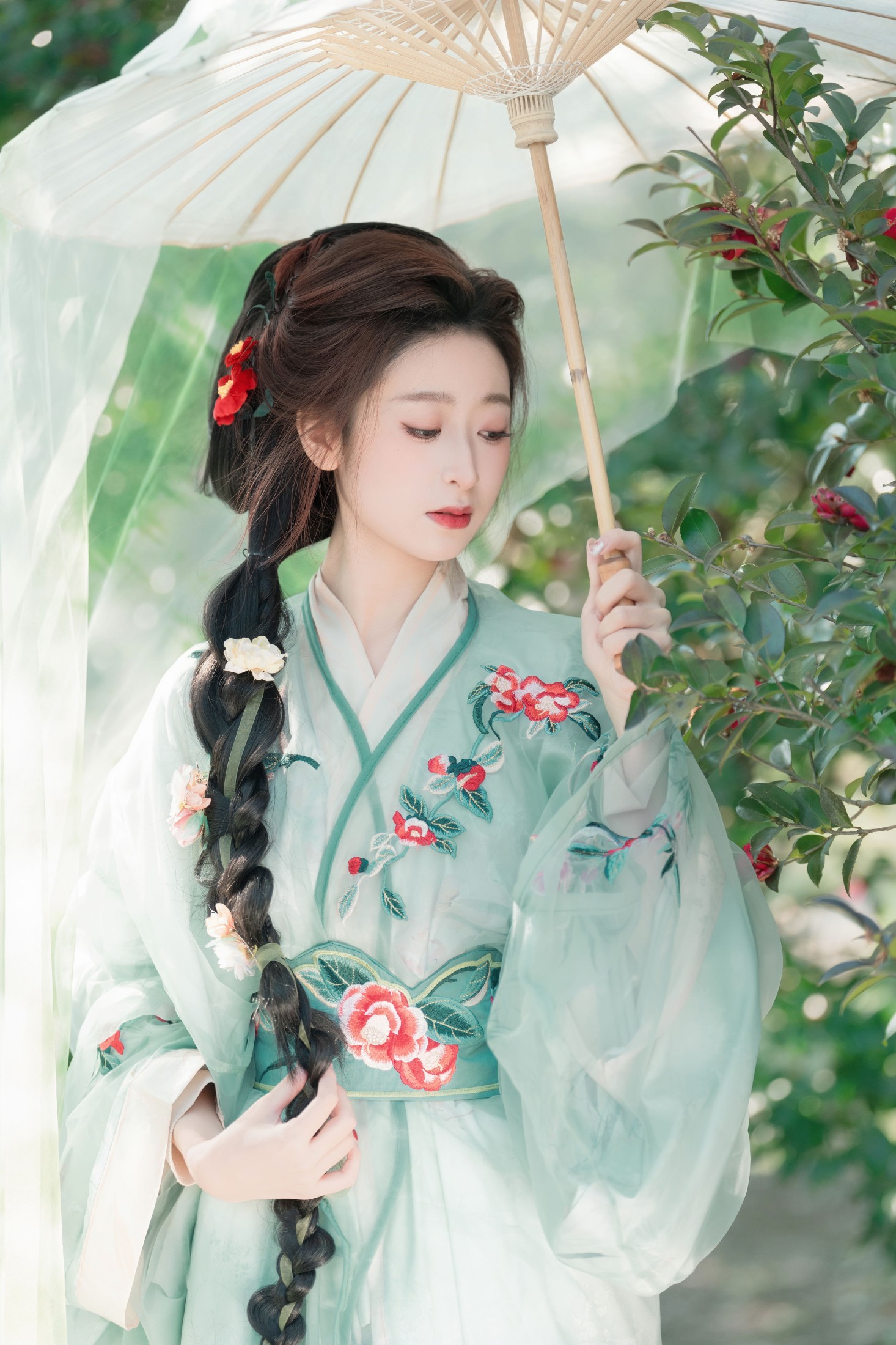 图片[4]-小何 – 《山茶花》[28P]-COS写真在线网