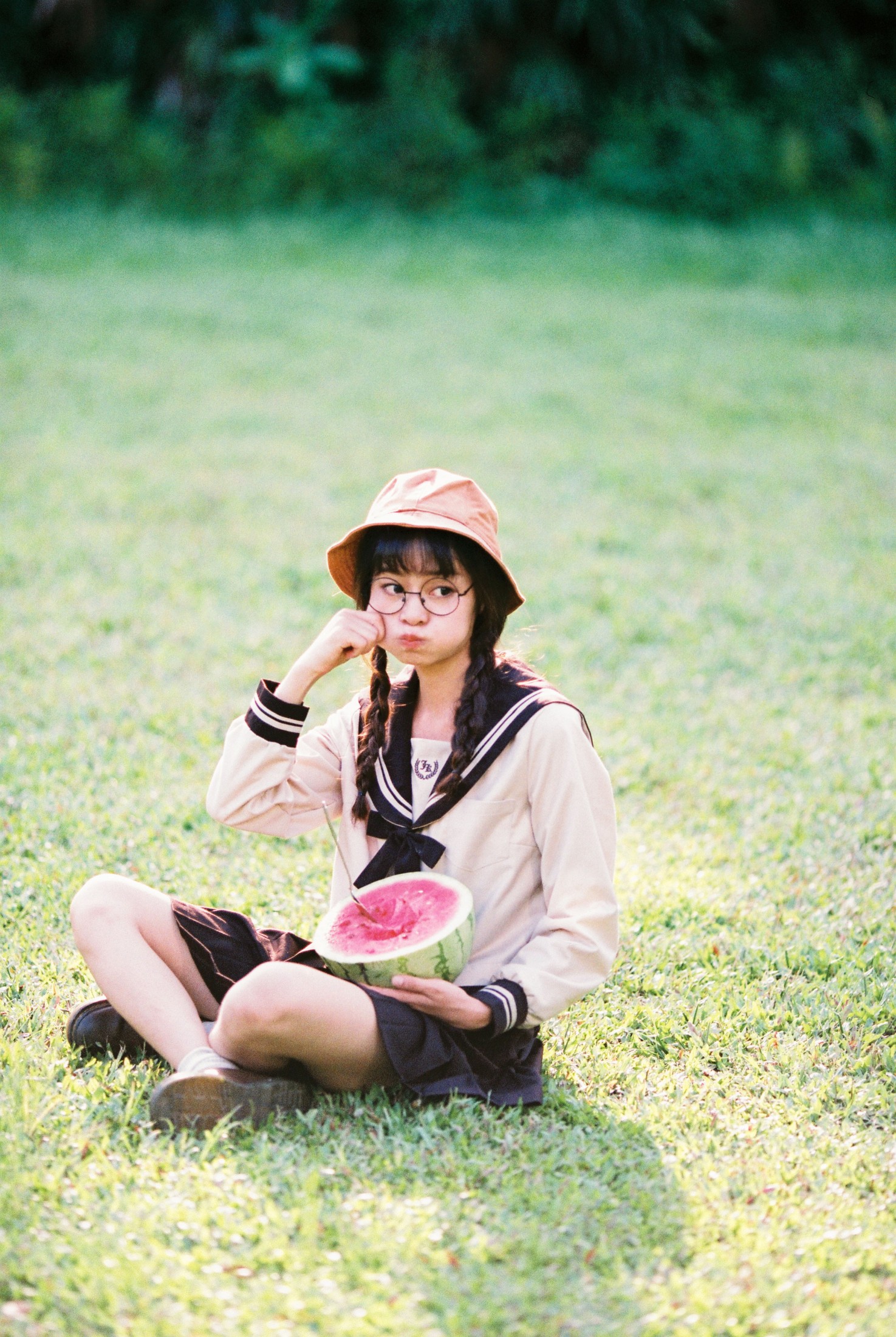 图片[6]-秋歌 – 《西瓜与少女》[14P]-COS写真在线网