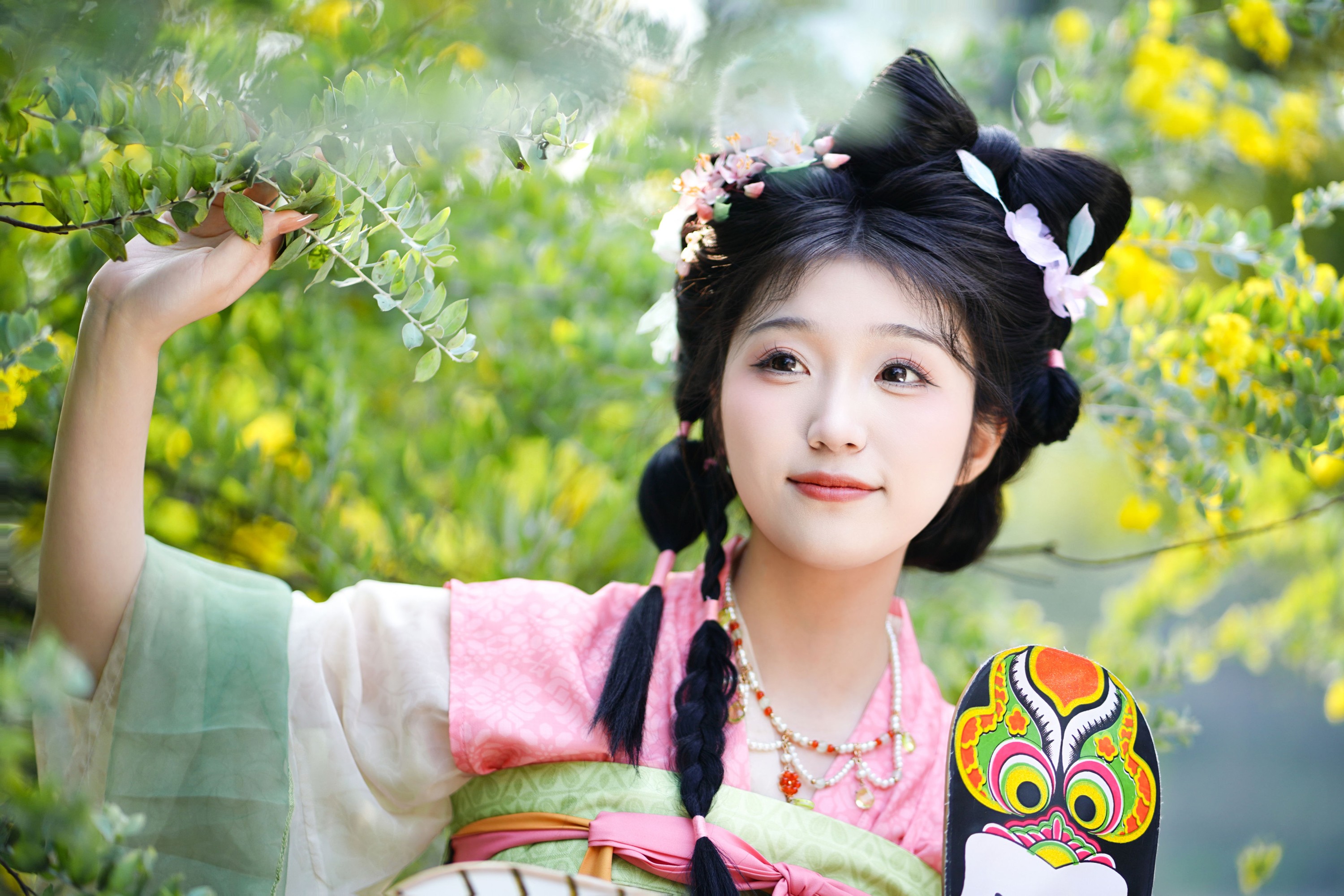 图片[3]-梓榆喝点甜的呀 – 《合欢花开》[22P]-COS写真在线网