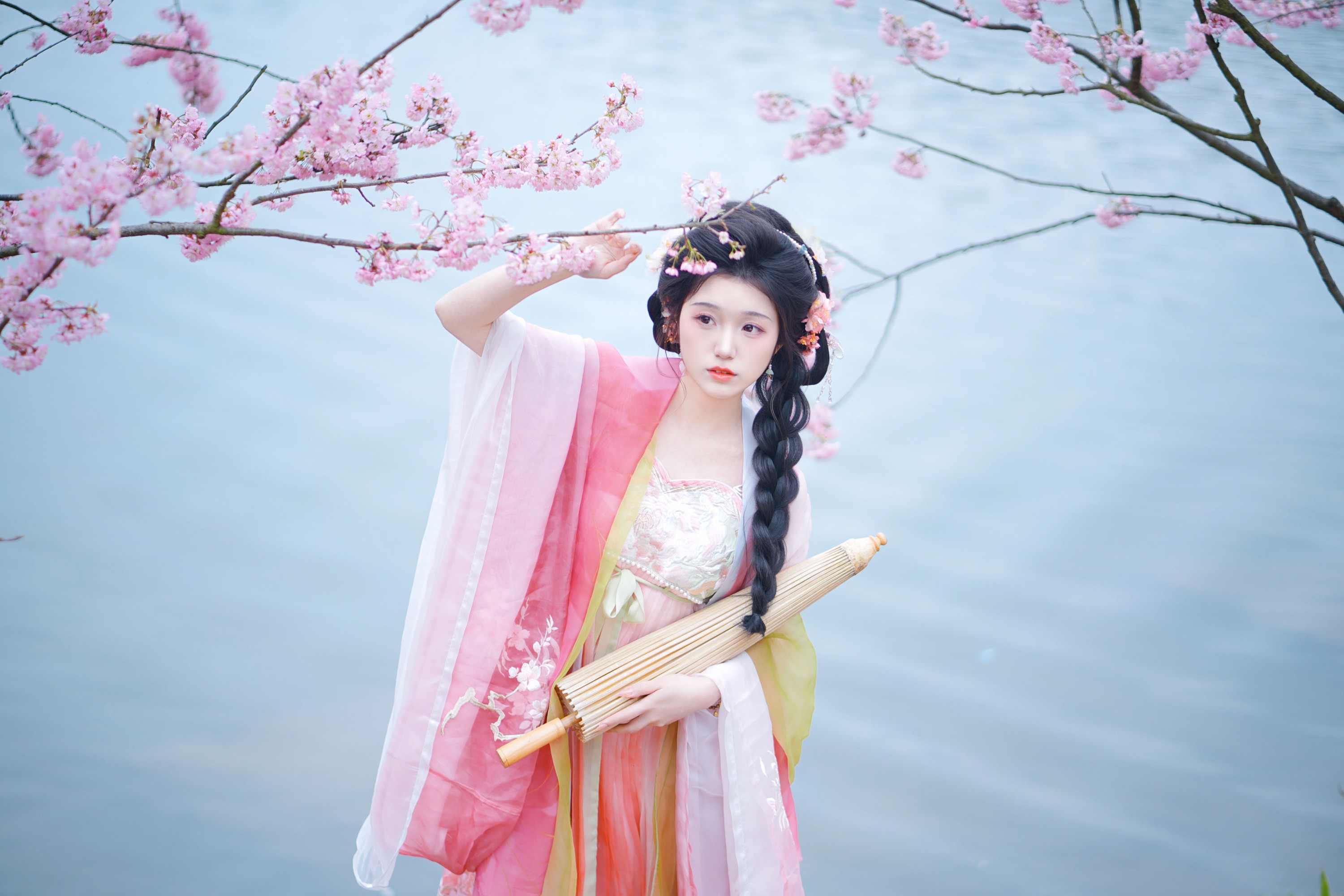 图片[4]-梓榆喝点甜的呀 – 《粉黛》[13P]-COS写真在线网