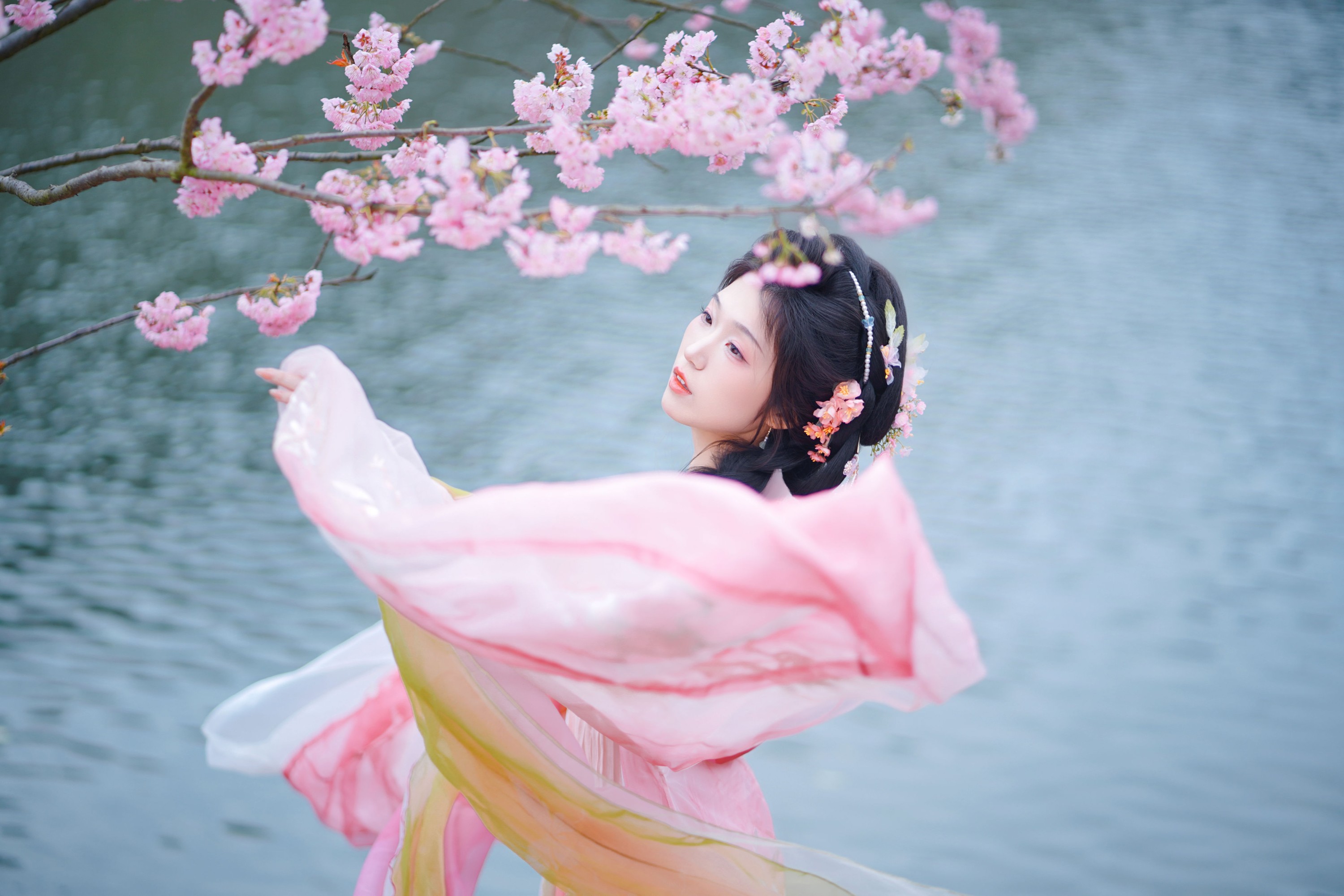 图片[5]-梓榆喝点甜的呀 – 《粉黛》[13P]-COS写真在线网