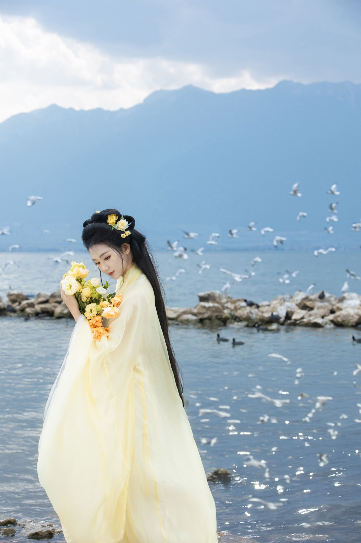 图片[4]-晚江亭 – 《春日》[46P]-COS写真在线网