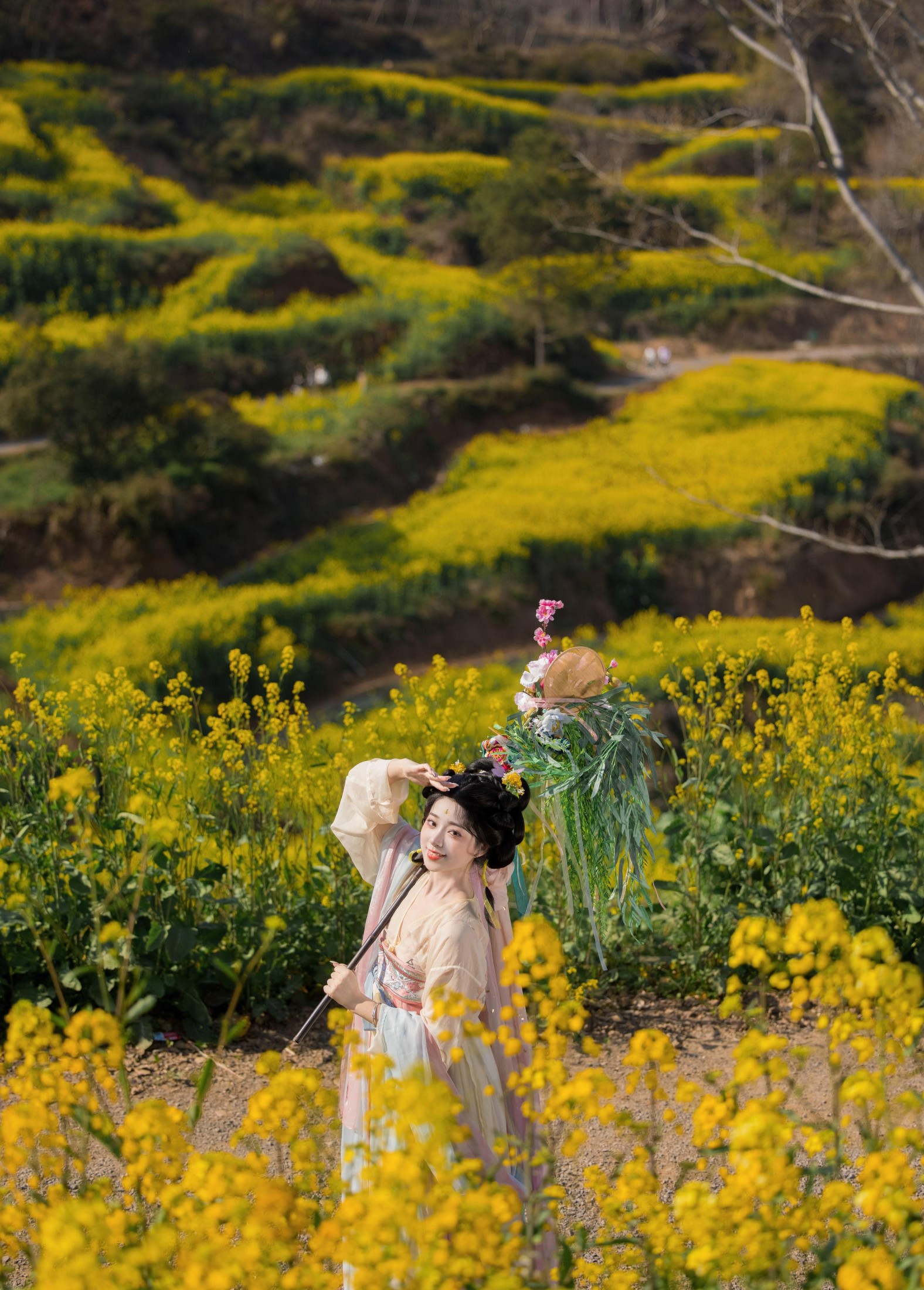 图片[2]-Yimi – 《油菜花与少女》[37P]-COS写真在线网