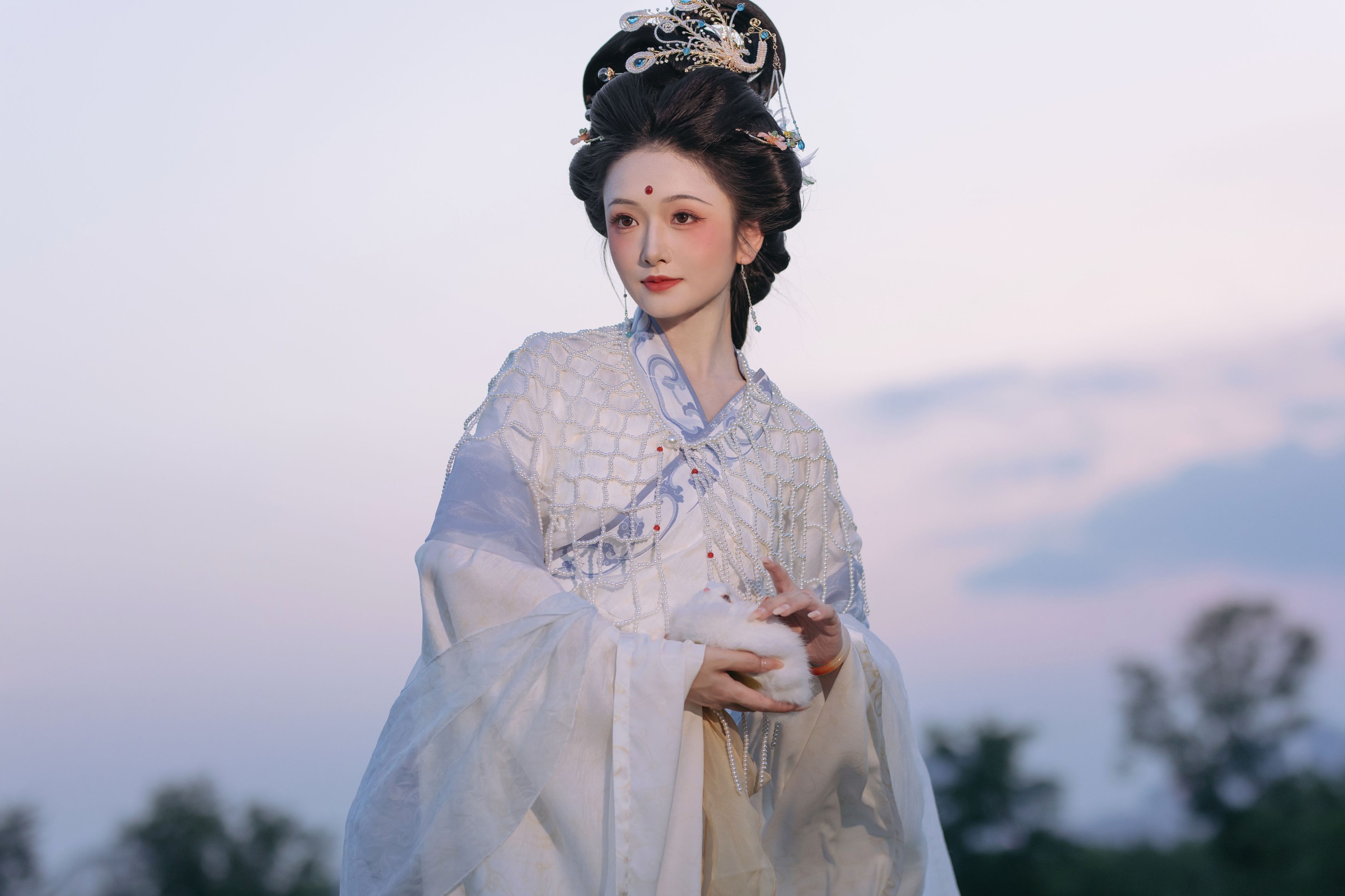 图片[3]-赤嫣在这里 – 《嫦娥奔月》[19P]-COS写真在线网