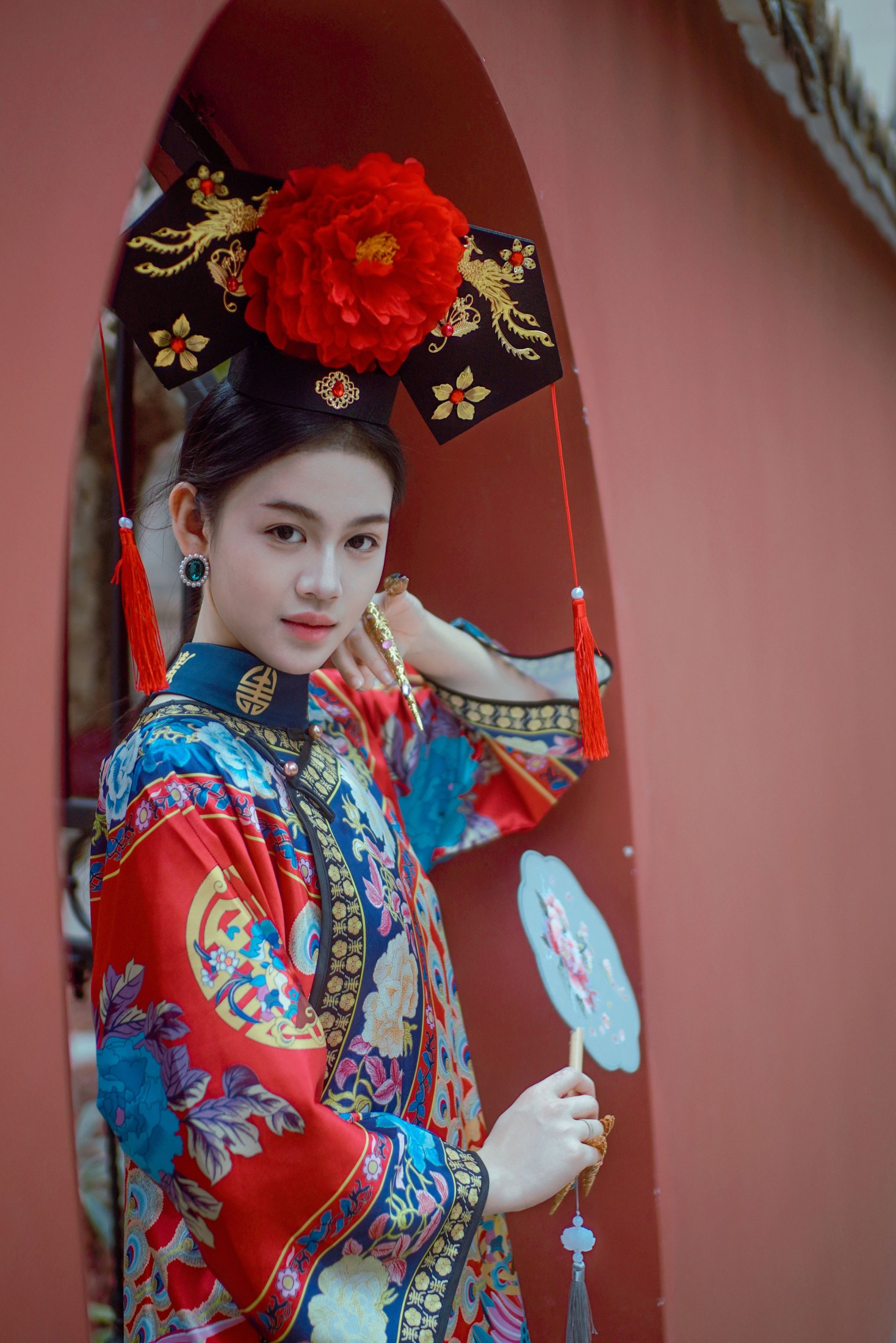 图片[4]-曼丽 – 《穿越清宫，红墙下的高挑格格》[46P]-COS写真在线网