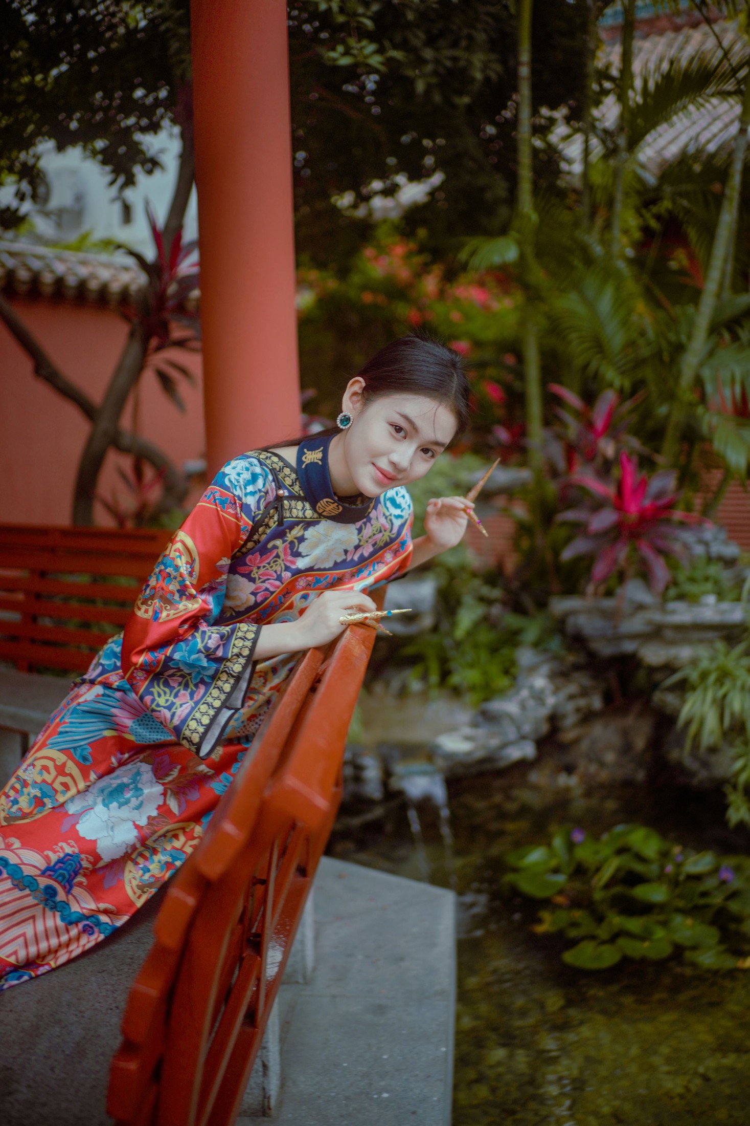 图片[3]-曼丽 – 《穿越清宫，红墙下的高挑格格》[46P]-COS写真在线网