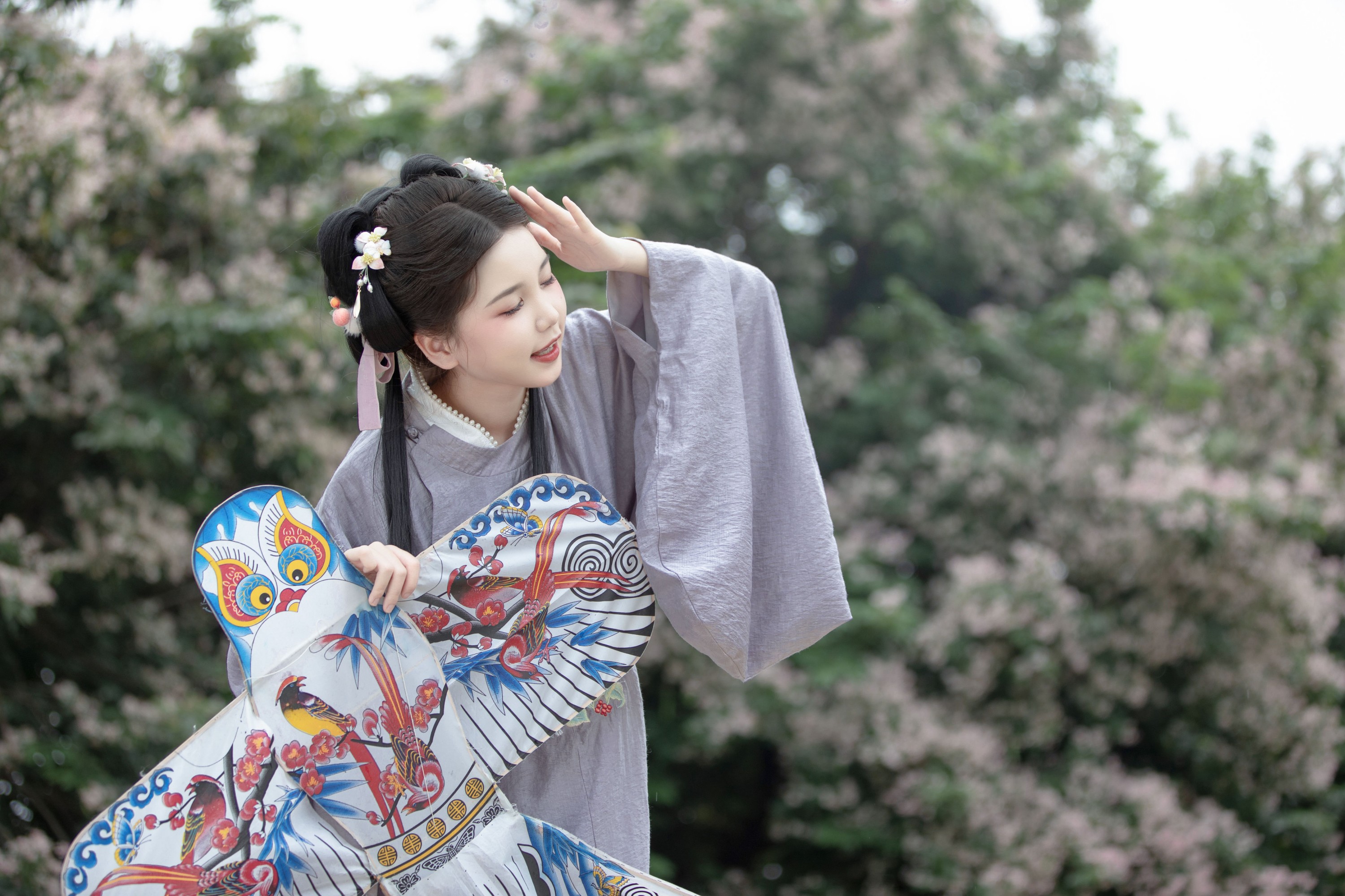 图片[3]-鹅鹅吃不饱 – 《春日游》[36P]-COS写真在线网