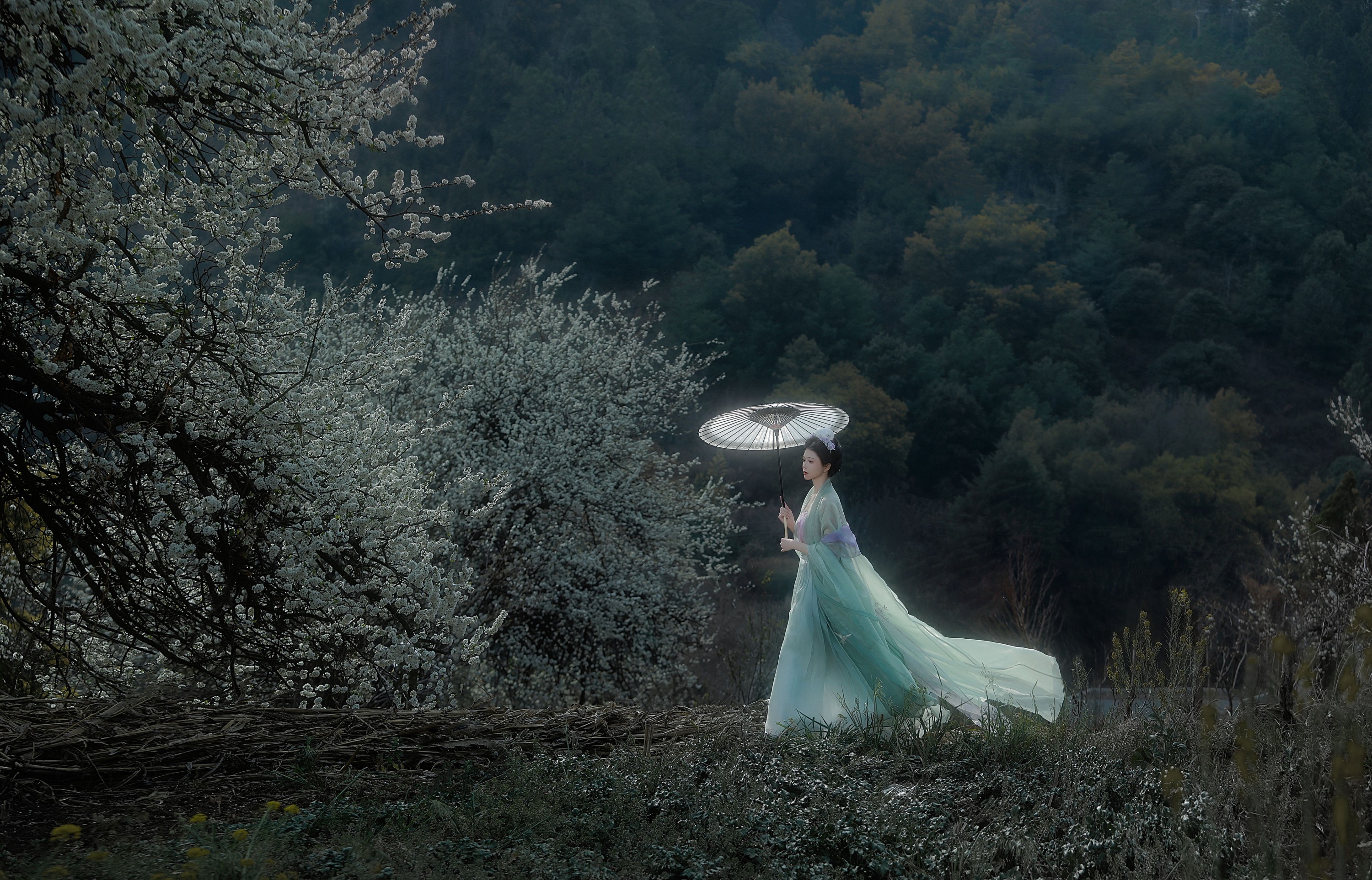 图片[4]-吾岁岁 – 《春山如黛草如烟》[22P]-COS写真在线网