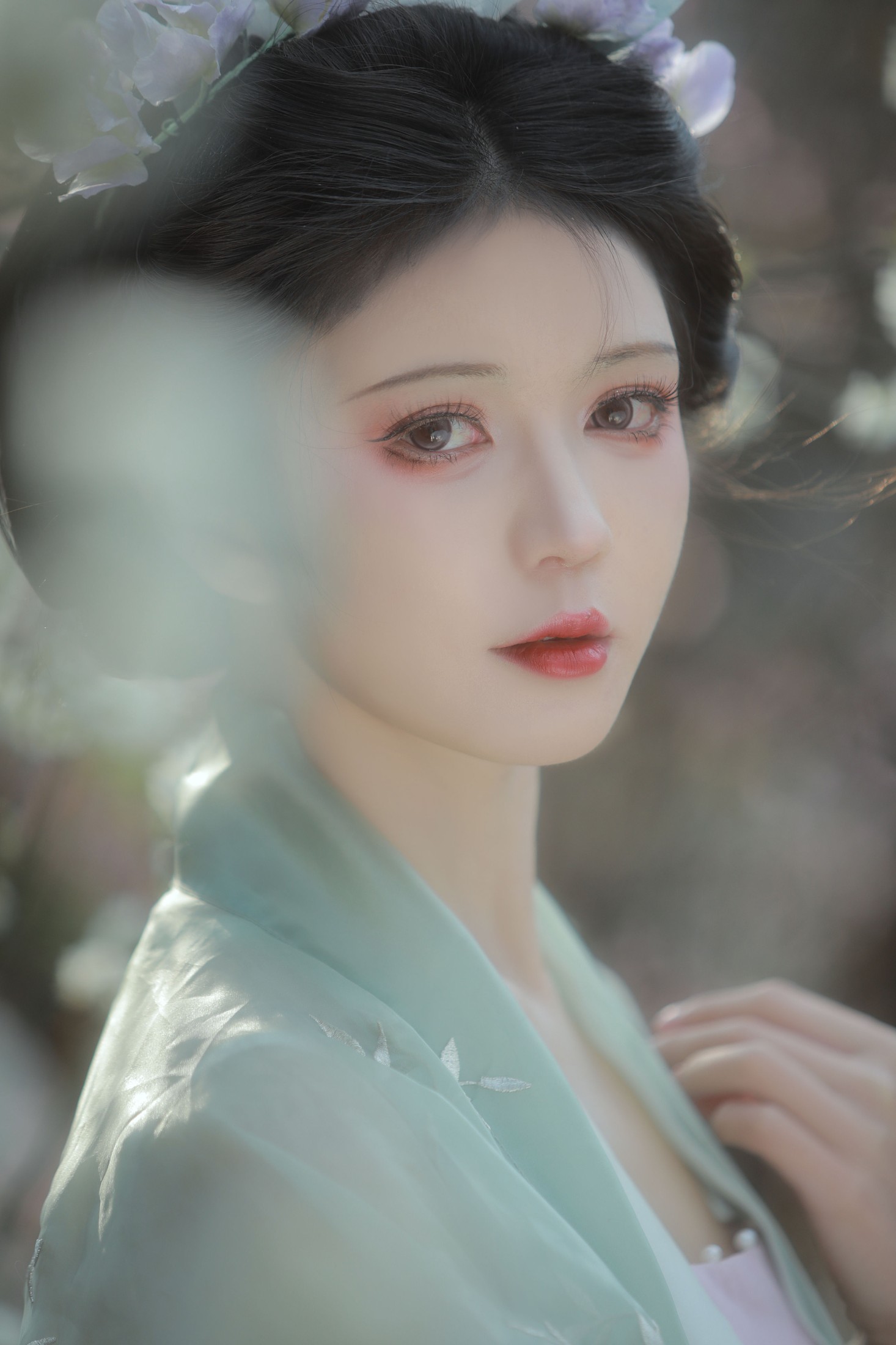 图片[3]-吾岁岁 – 《春山如黛草如烟》[22P]-COS写真在线网