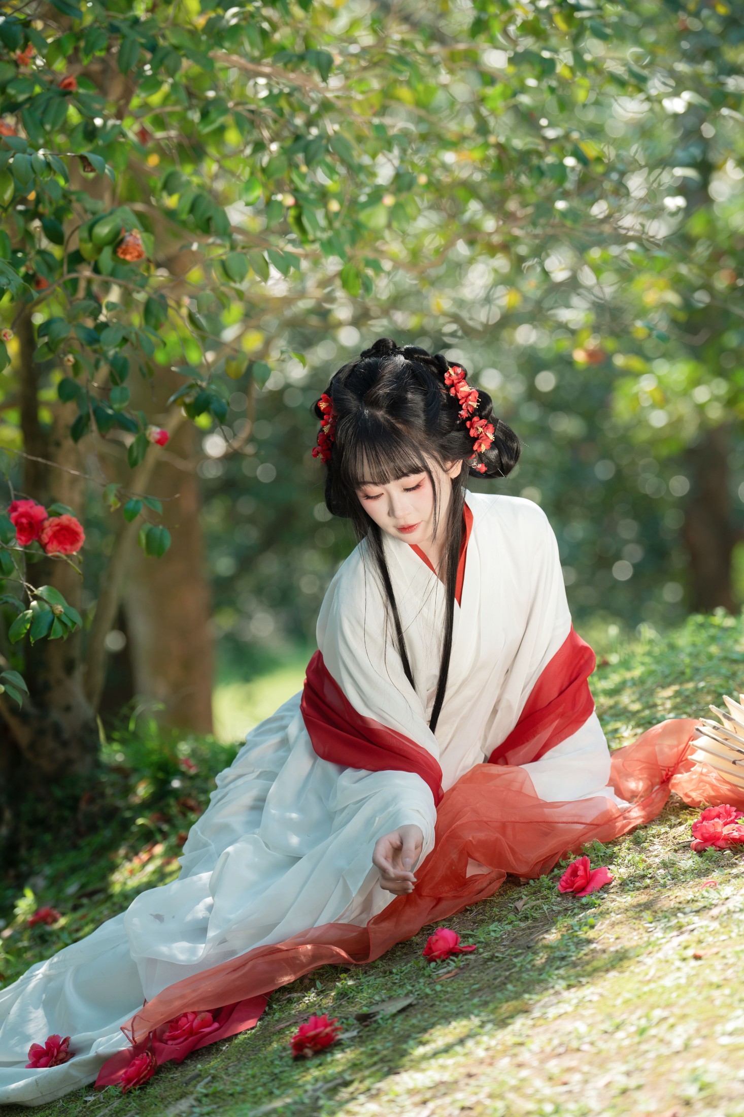 图片[6]-湫一只岁岁 – 《邂逅山茶花》[27P]-COS写真在线网