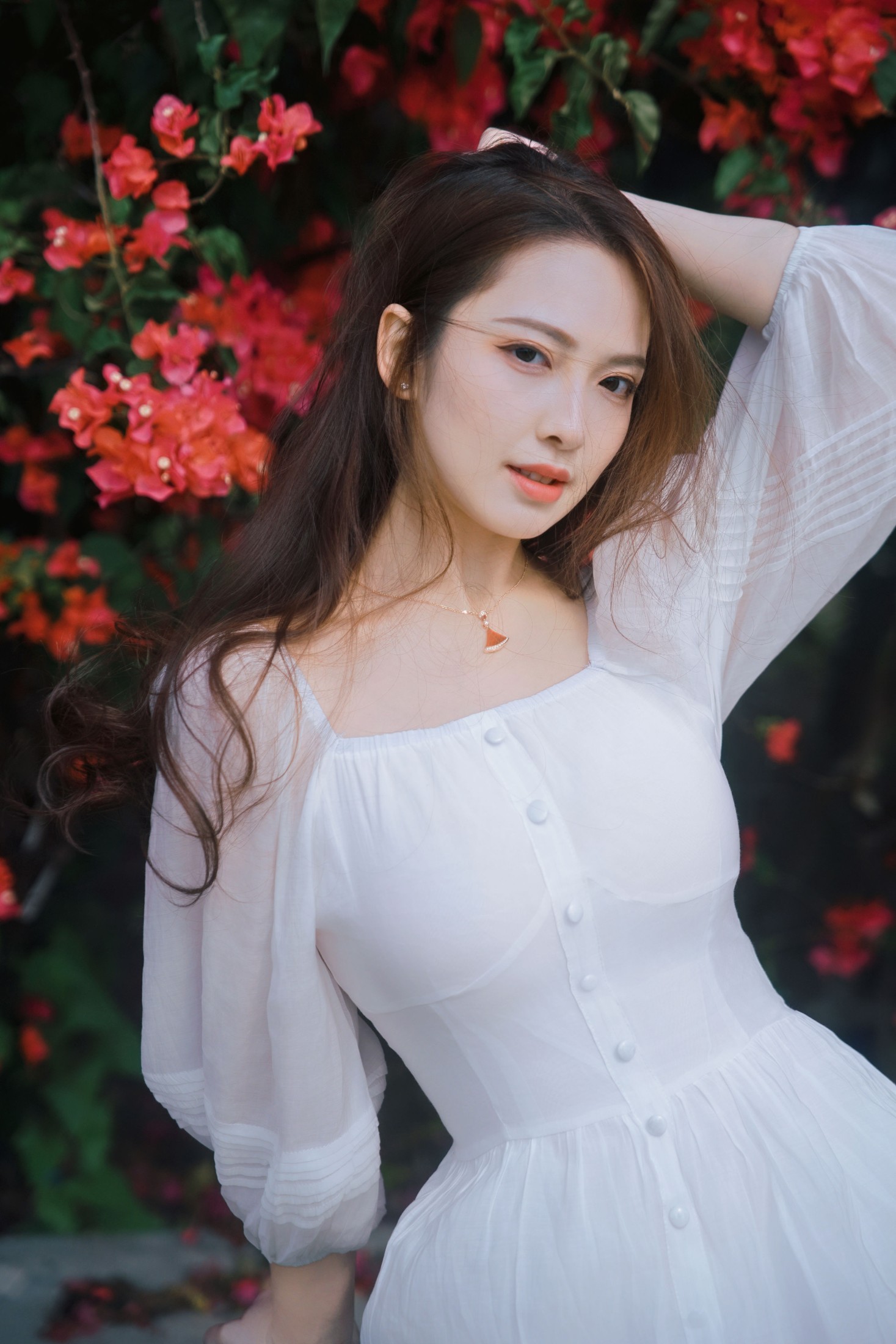 图片[4]-颖儿YY – 《三角梅瀑，藏住少女温柔》[46P]-COS写真在线网