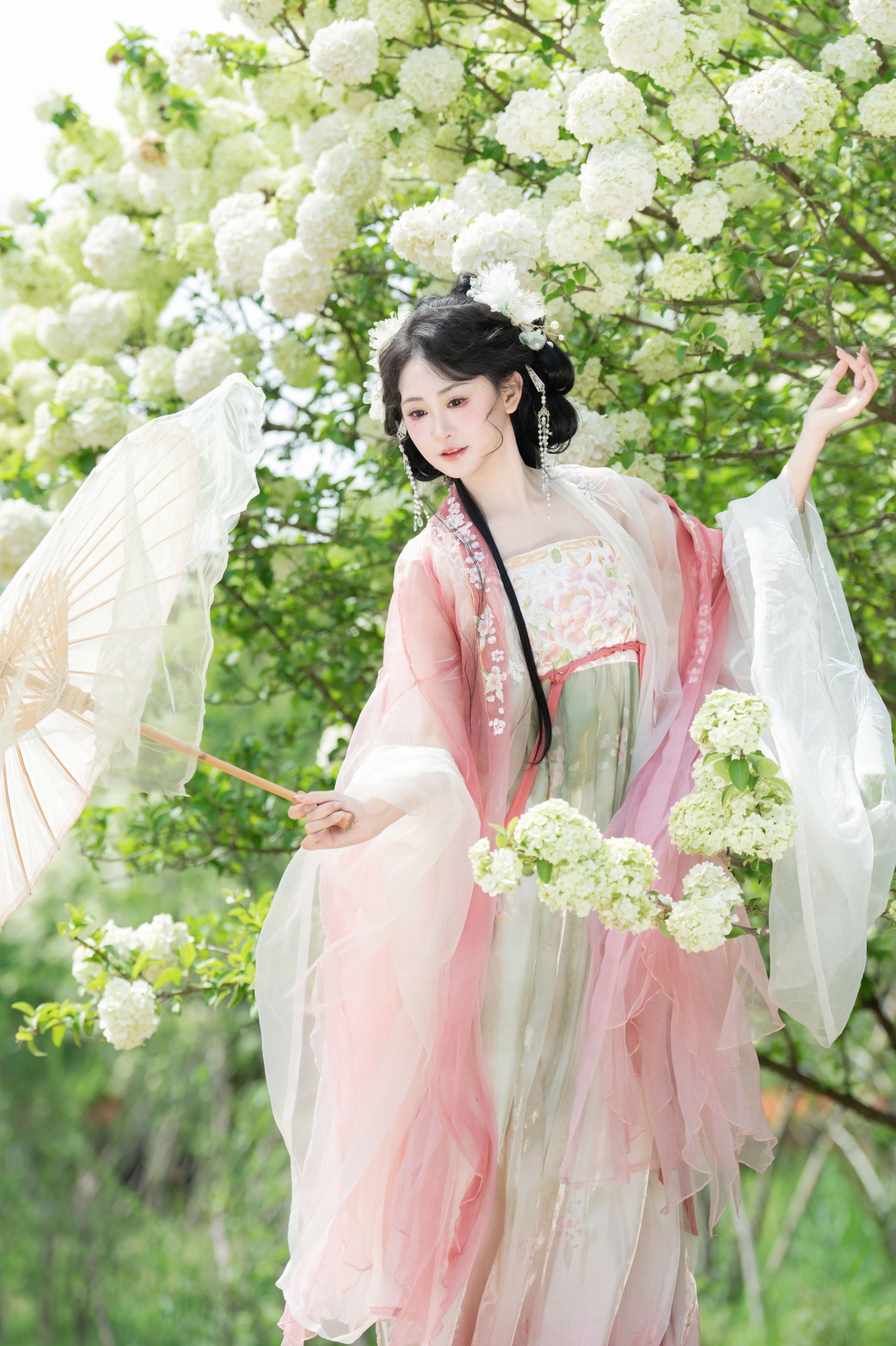 图片[3]-湫一只岁岁 – 《洁白绣球》[33P]-COS写真在线网