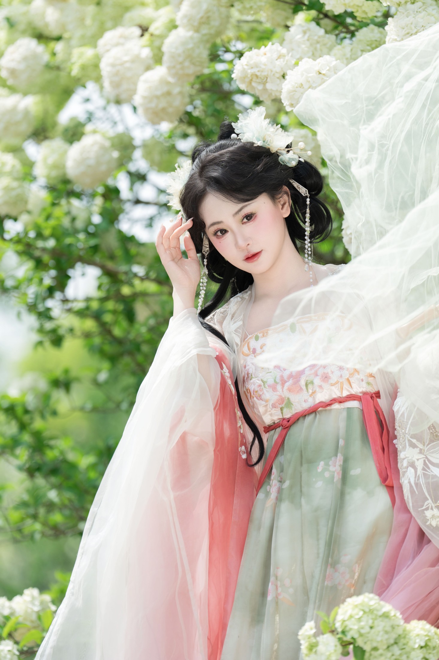 图片[4]-湫一只岁岁 – 《洁白绣球》[33P]-COS写真在线网