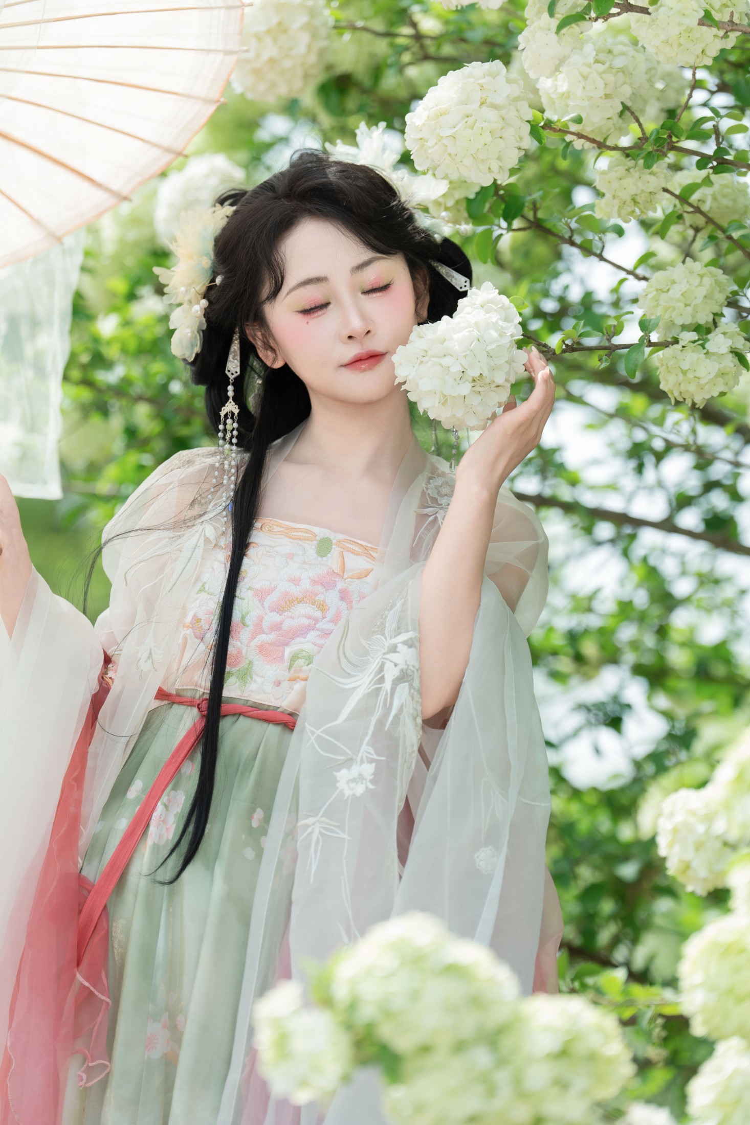 图片[5]-湫一只岁岁 – 《洁白绣球》[33P]-COS写真在线网