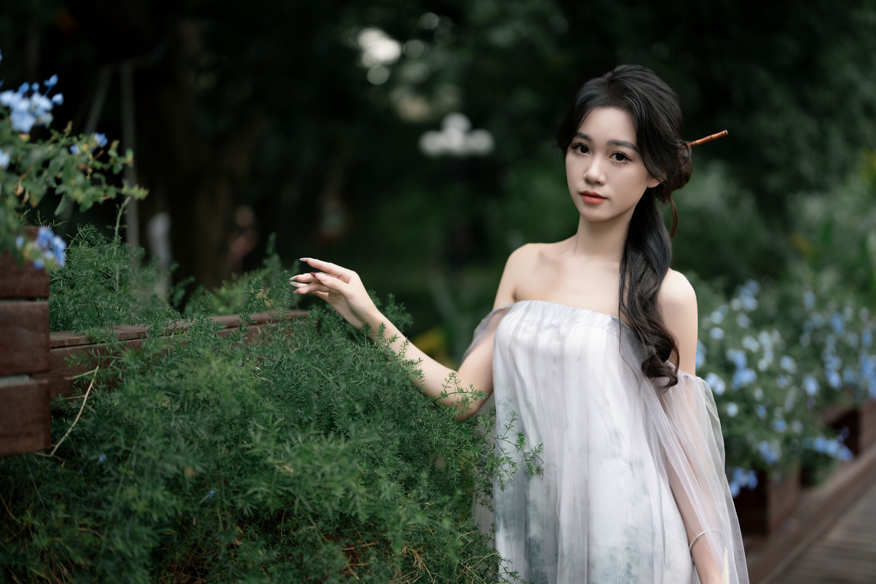 图片[6]-达希Dacy – 《扇舞幽林间》[38P]-COS写真在线网