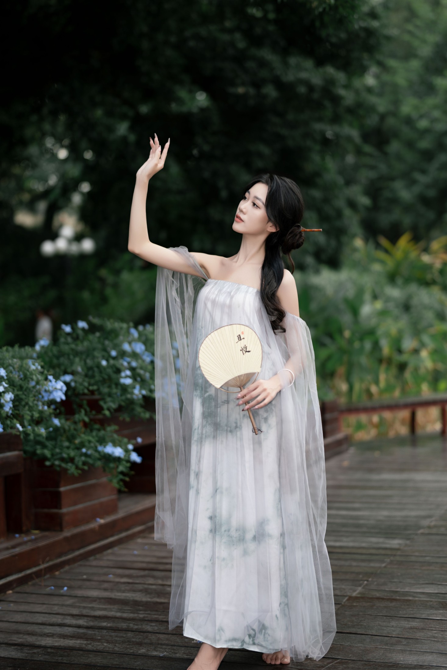 图片[5]-达希Dacy – 《扇舞幽林间》[38P]-COS写真在线网