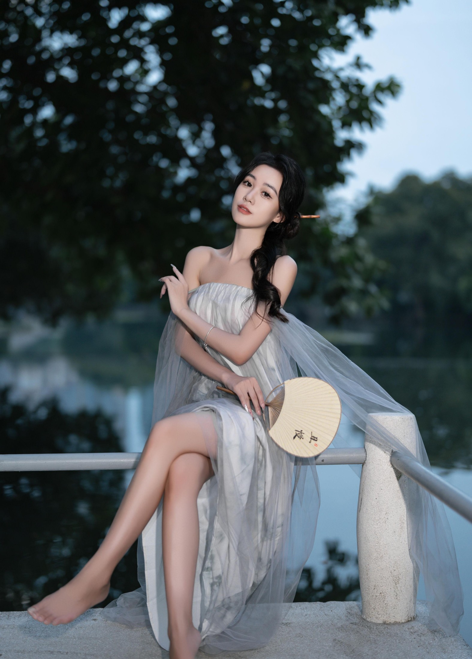 图片[2]-达希Dacy – 《扇舞幽林间》[38P]-COS写真在线网