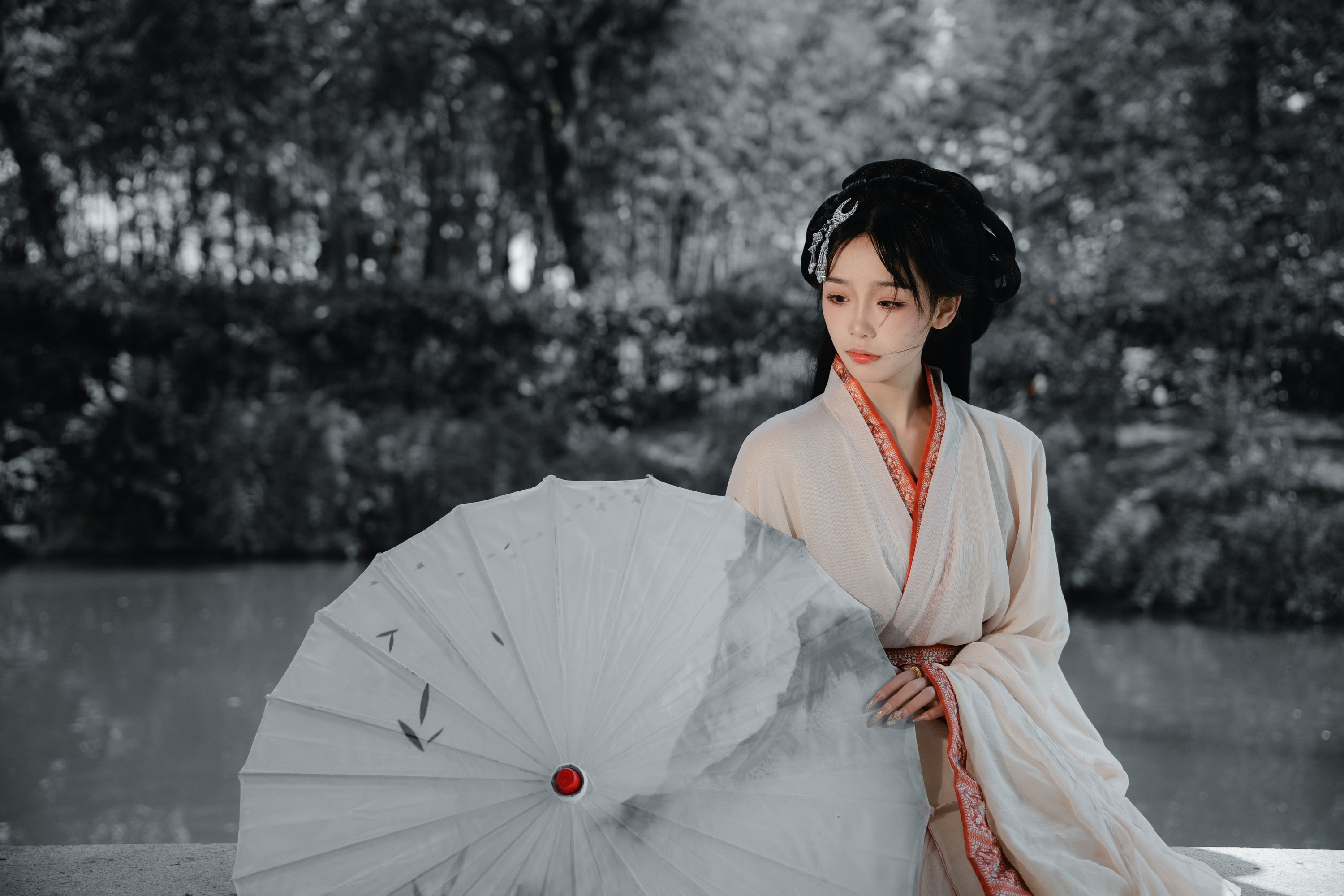 图片[4]-小熊 – 《千年的风-战国袍》[37P]-COS写真在线网