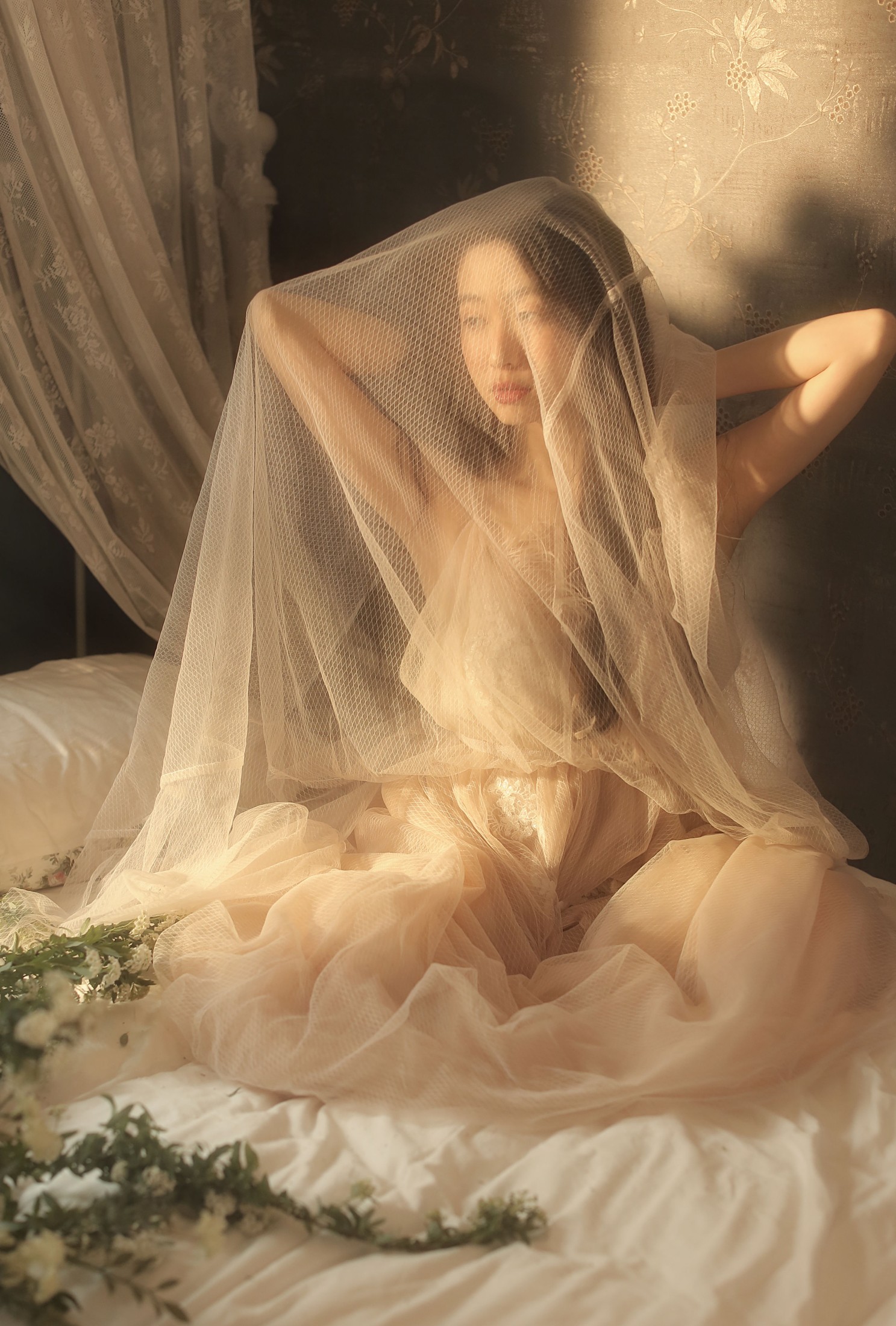 图片[5]-姚-胖胖 – 《枕花而眠》[24P]-COS写真在线网