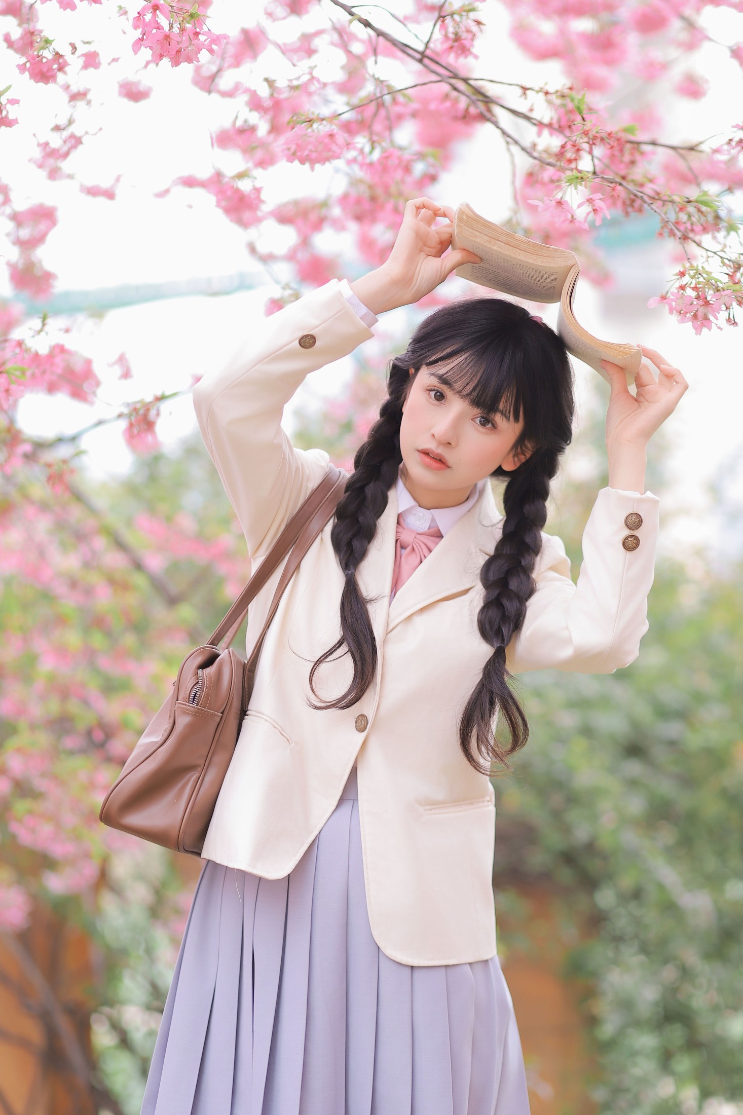 图片[3]-捉到一只苏苏 – 《樱花树下》[27P]-COS写真在线网