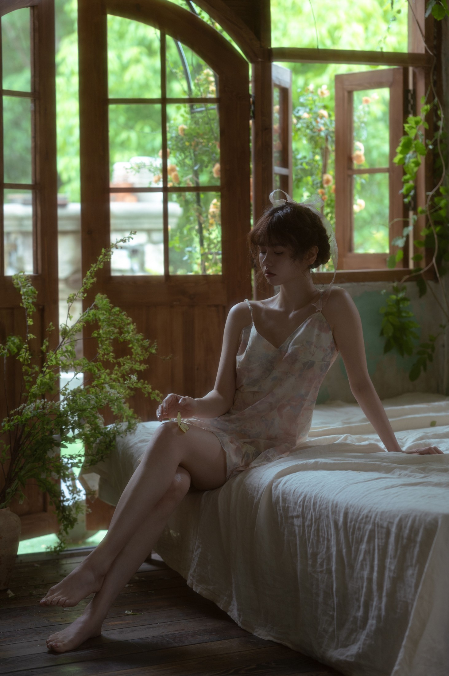 图片[4]-林木婷子 – 《花语》[21P]-COS写真在线网
