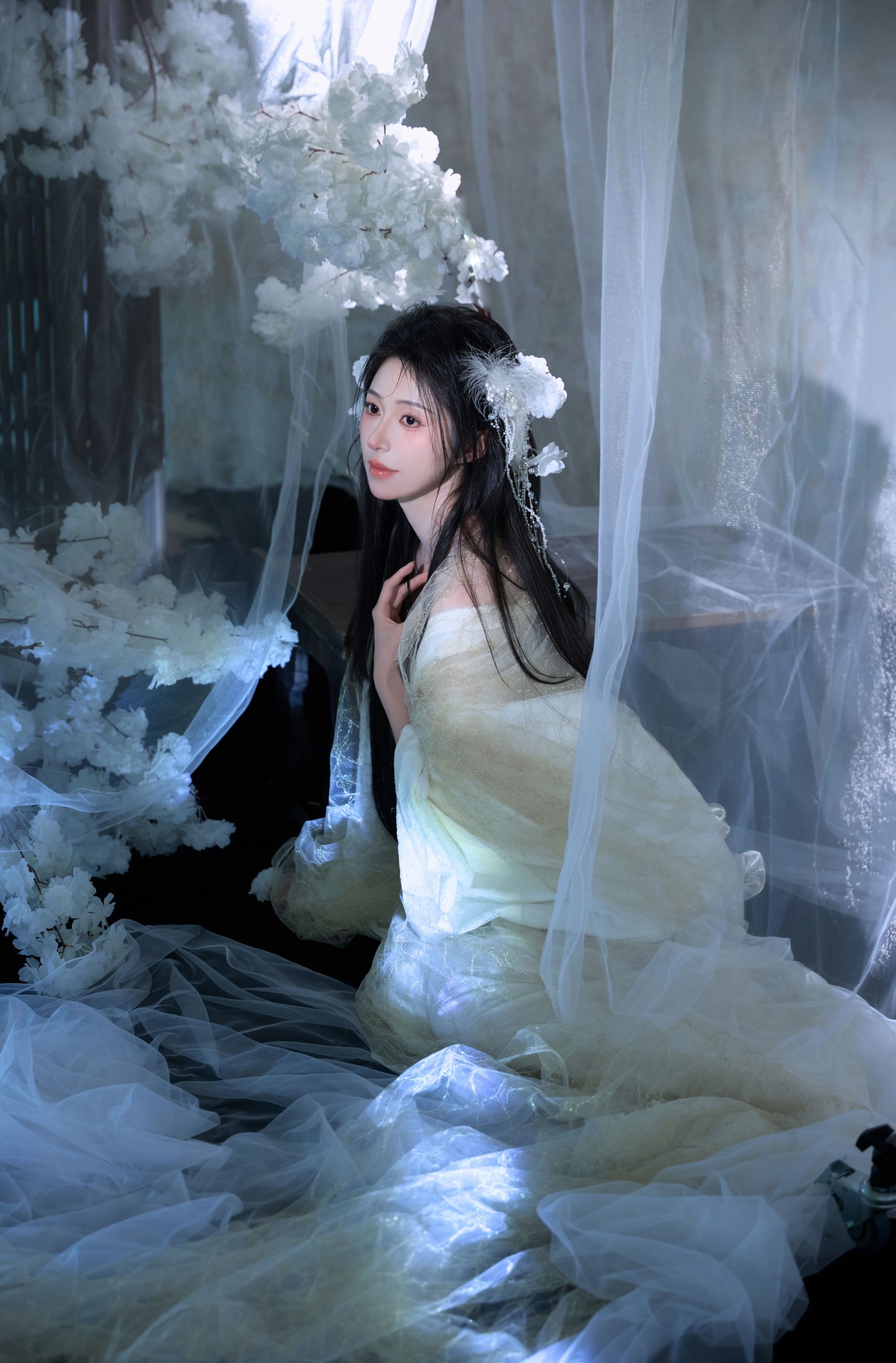 图片[4]-粉面姑娘 – 《梨花白》[14P]-COS写真在线网