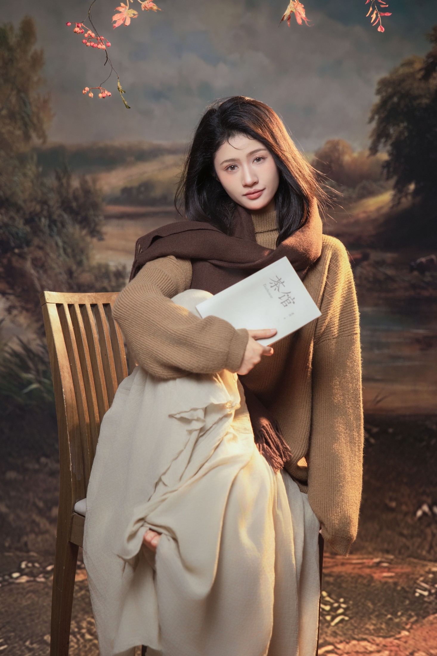 图片[4]-欣欣 – 《深秋的文艺少女》[13P]-COS写真在线网