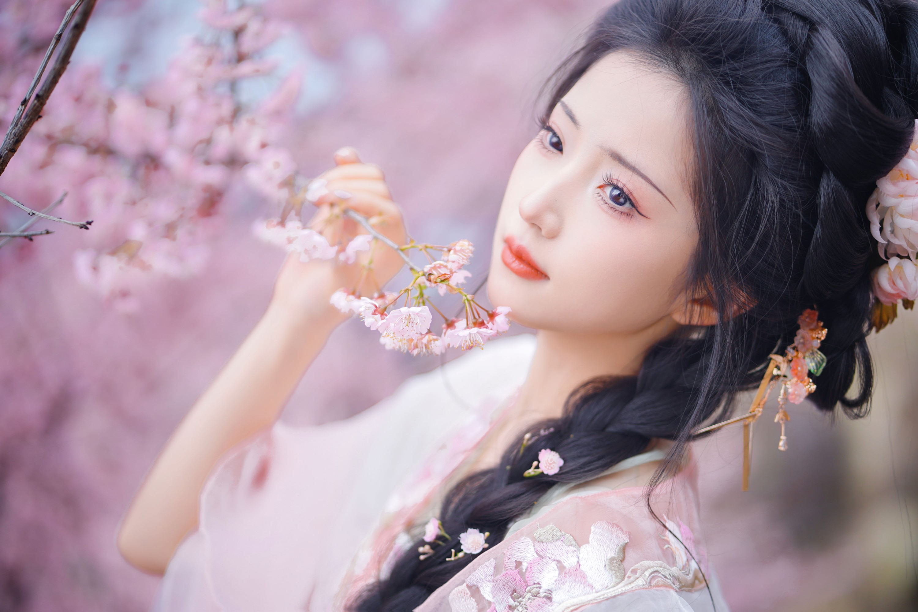 图片[3]-兔牙w – 《春日樱》[19P]-COS写真在线网