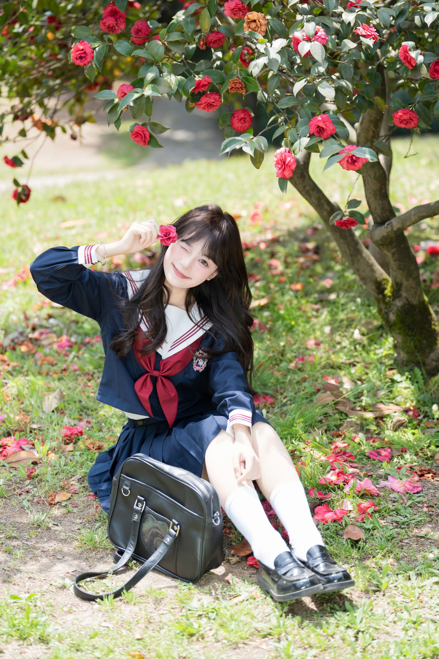 图片[4]-夏芋小年 – 《山茶花的花语是》[25P]-COS写真在线网