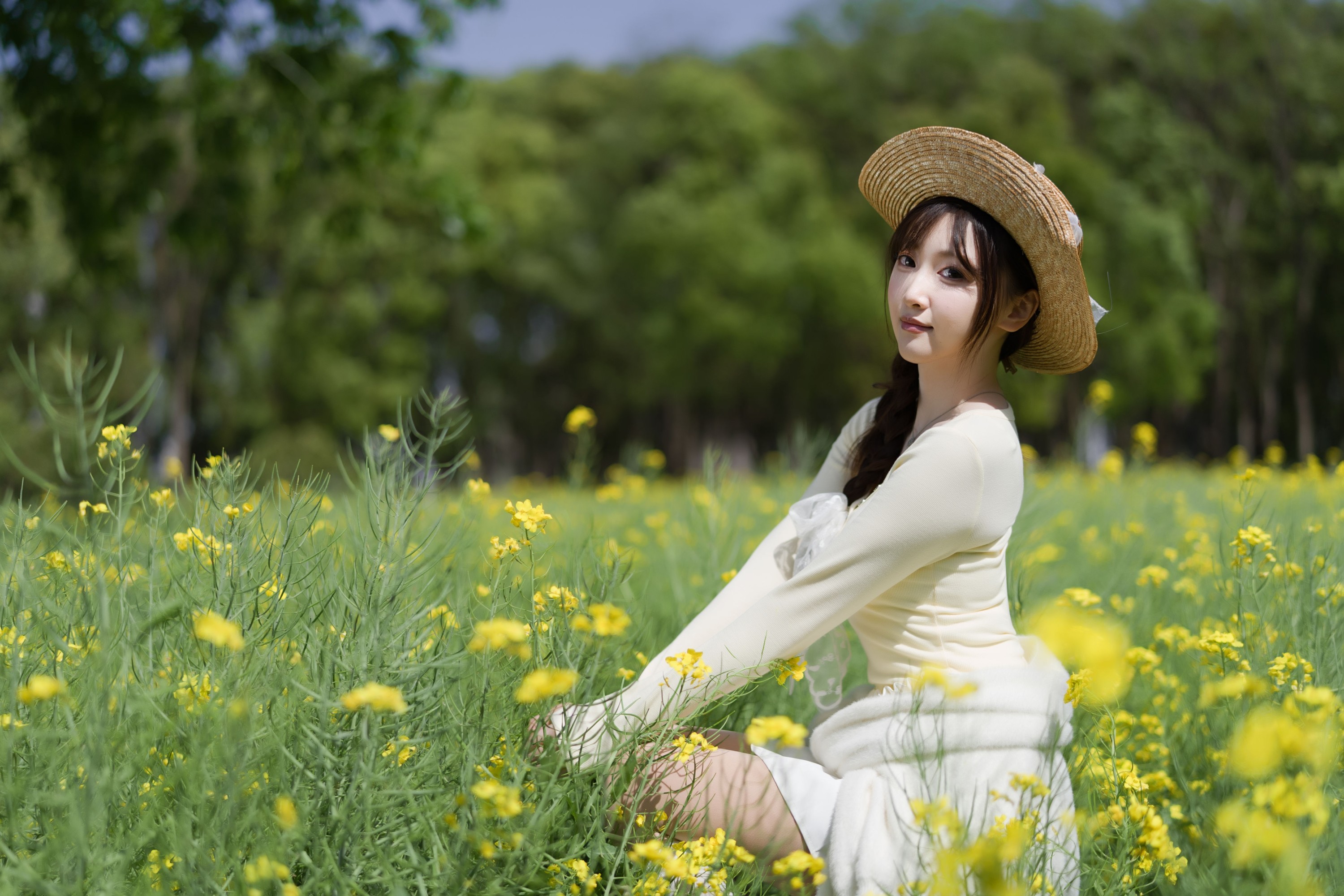 图片[4]-冰冷企鹅 – 《花海青春》[32P]-COS写真在线网