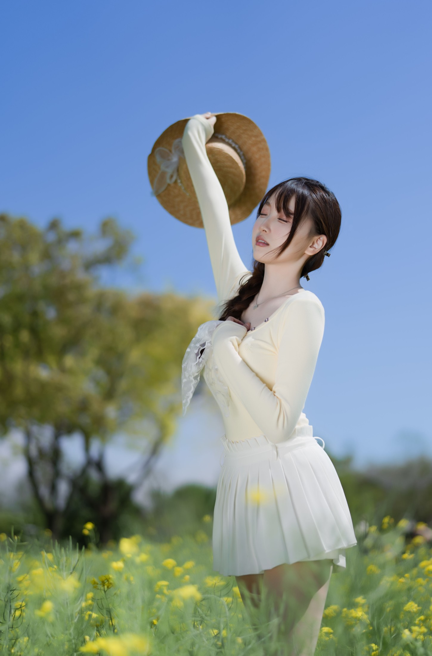图片[3]-冰冷企鹅 – 《花海青春》[32P]-COS写真在线网