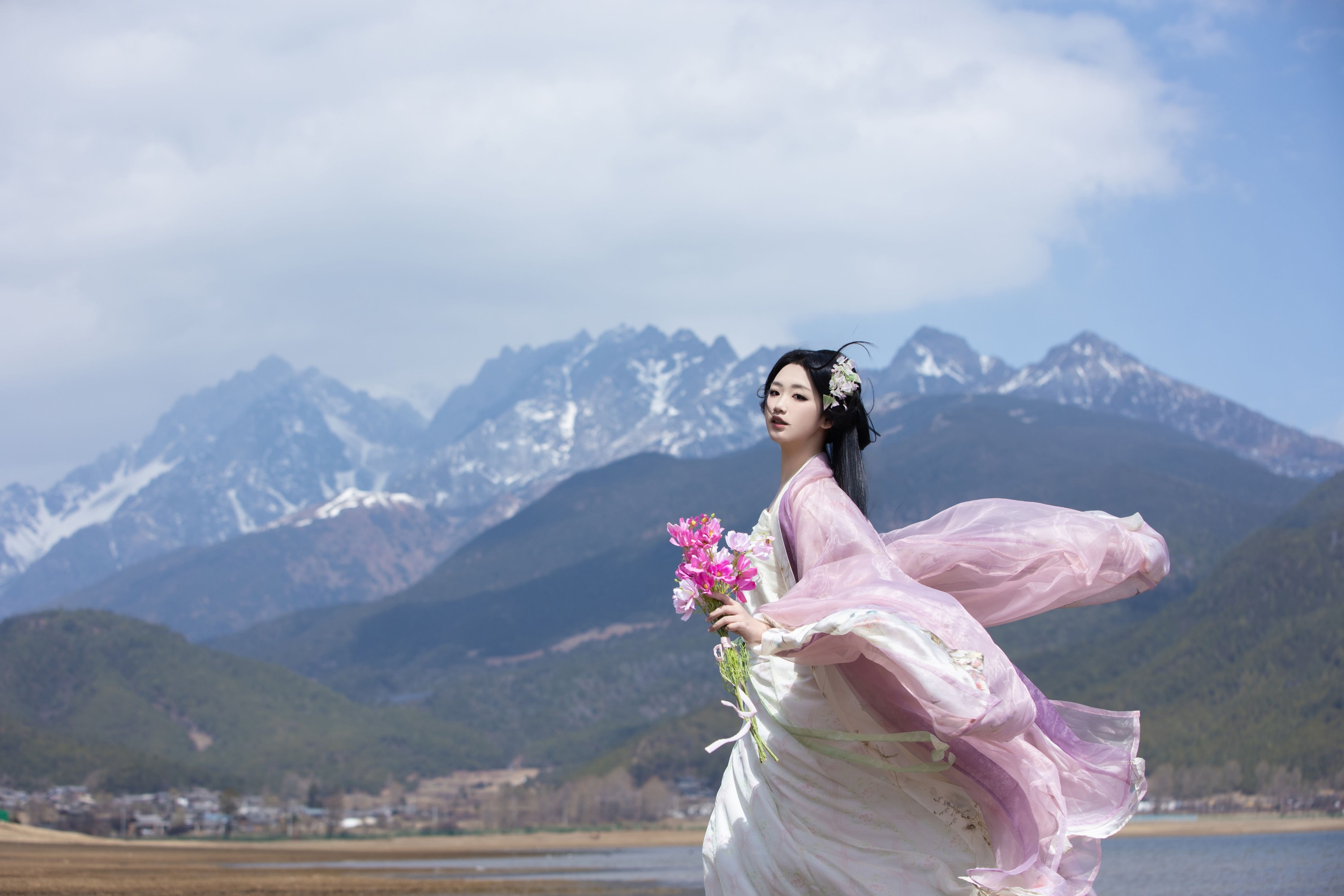 图片[4]-晚江亭 – 《眉间雪》[33P]-COS写真在线网