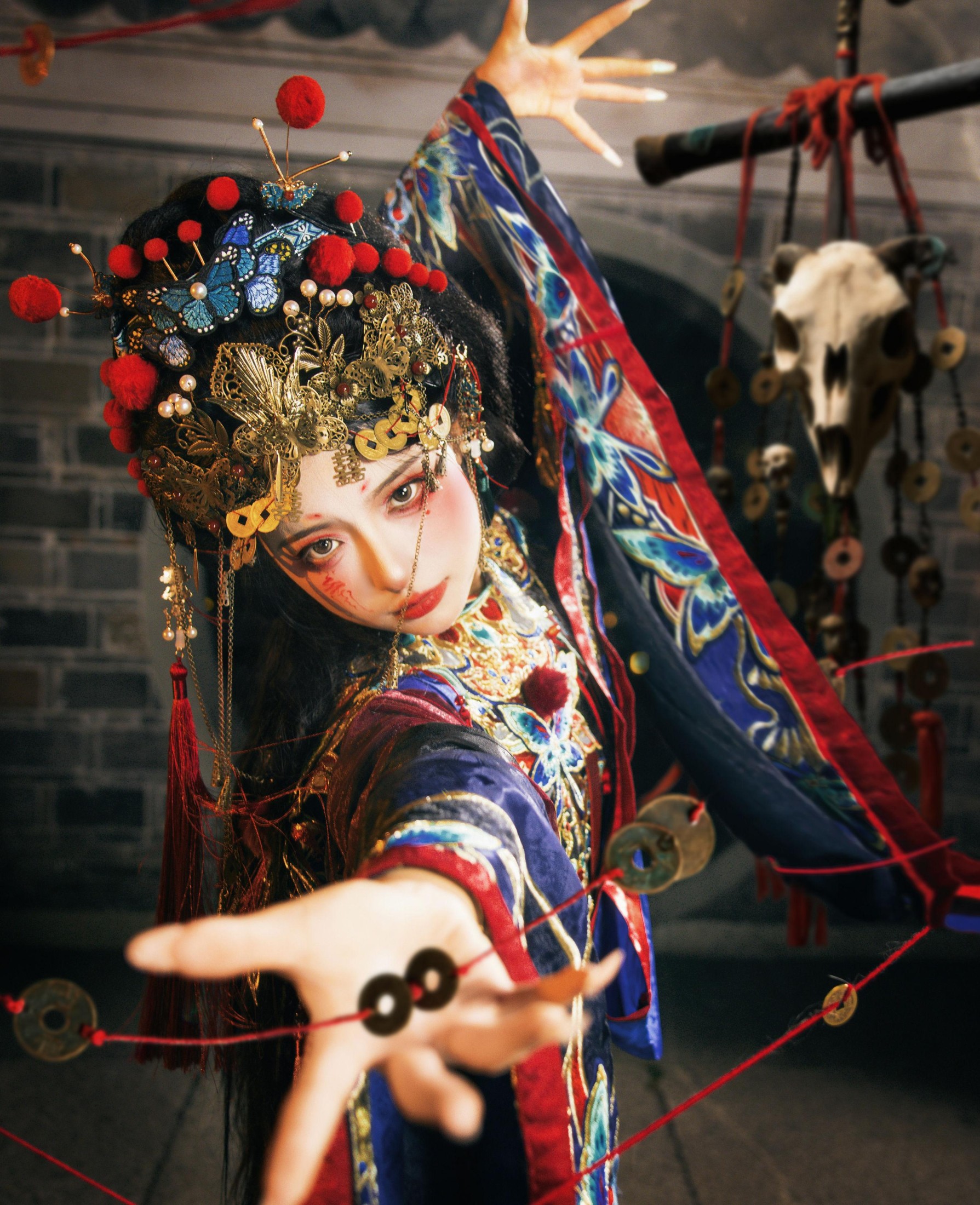 图片[2]-衔鹿 – 《傩舞》[37P]-COS写真在线网