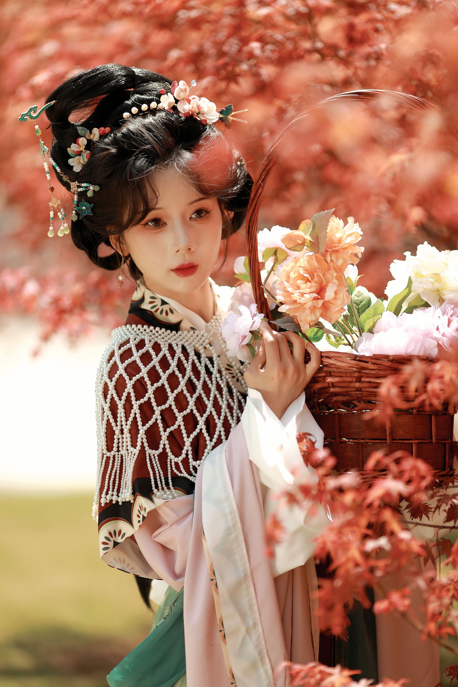图片[3]-是三七呀 – 《枫叶仕女图》[15P]-COS写真在线网