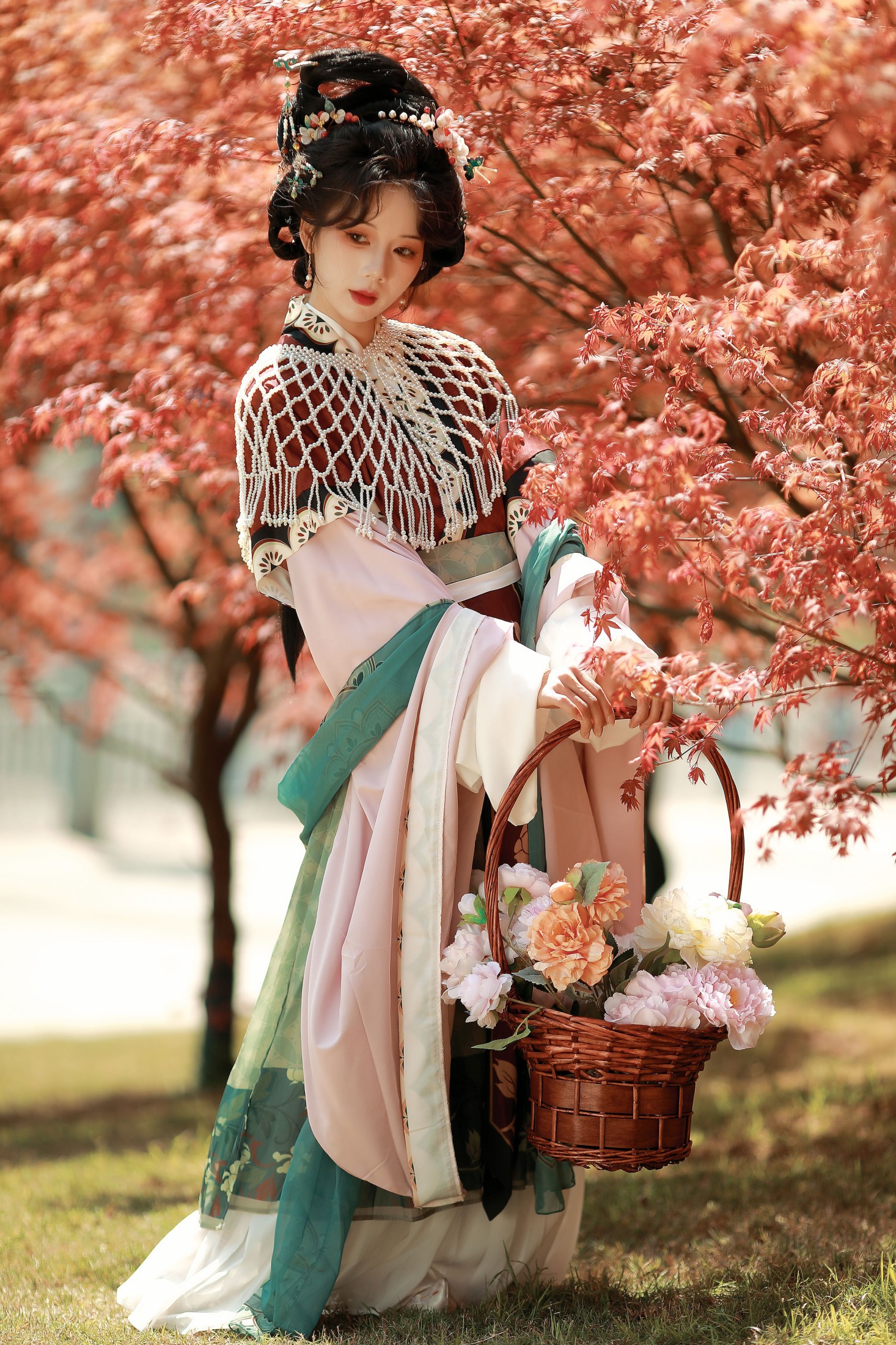 图片[4]-是三七呀 – 《枫叶仕女图》[15P]-COS写真在线网