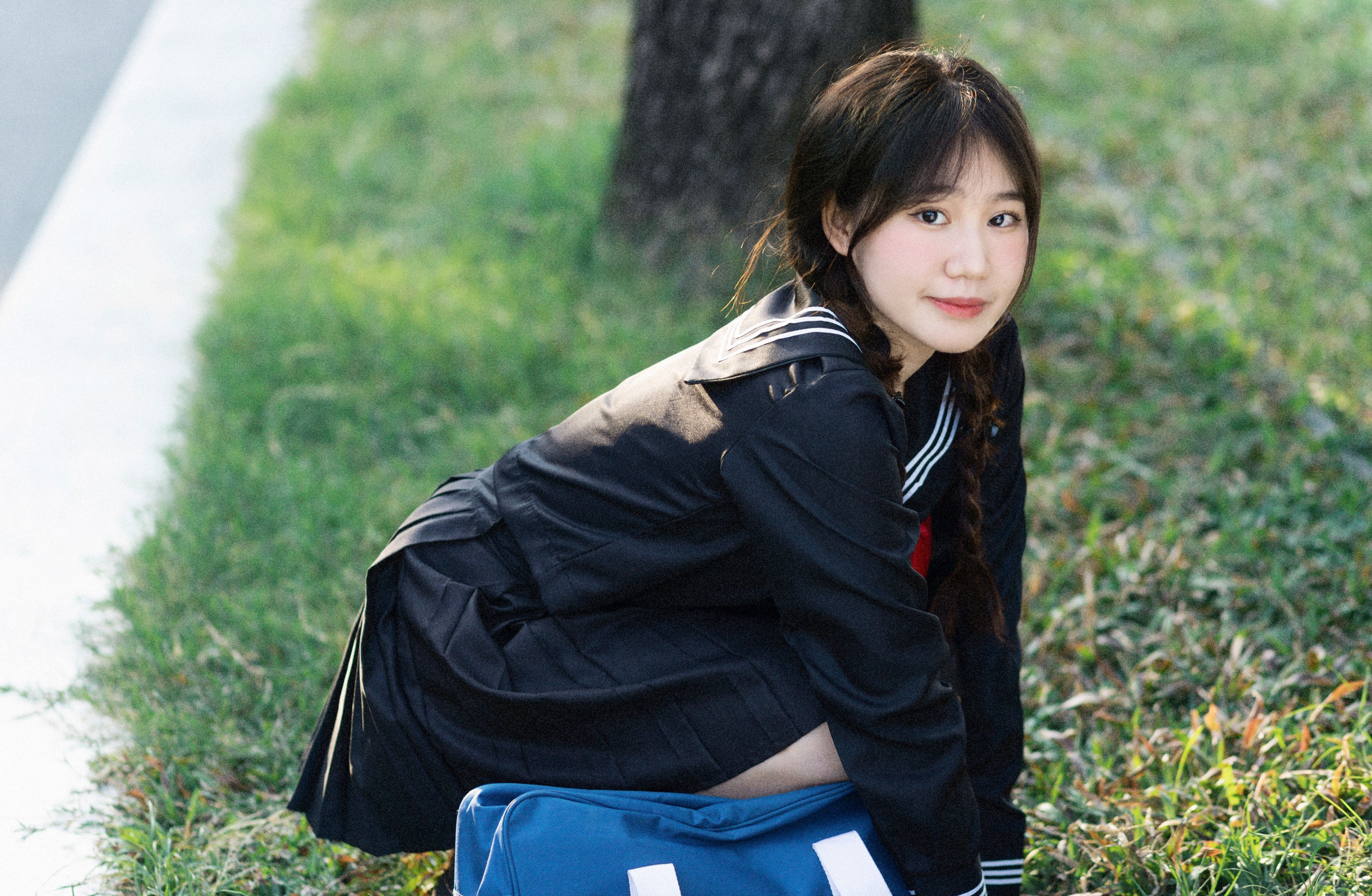 图片[5]-醒醒 – 《制服少女》[17P]-COS写真在线网