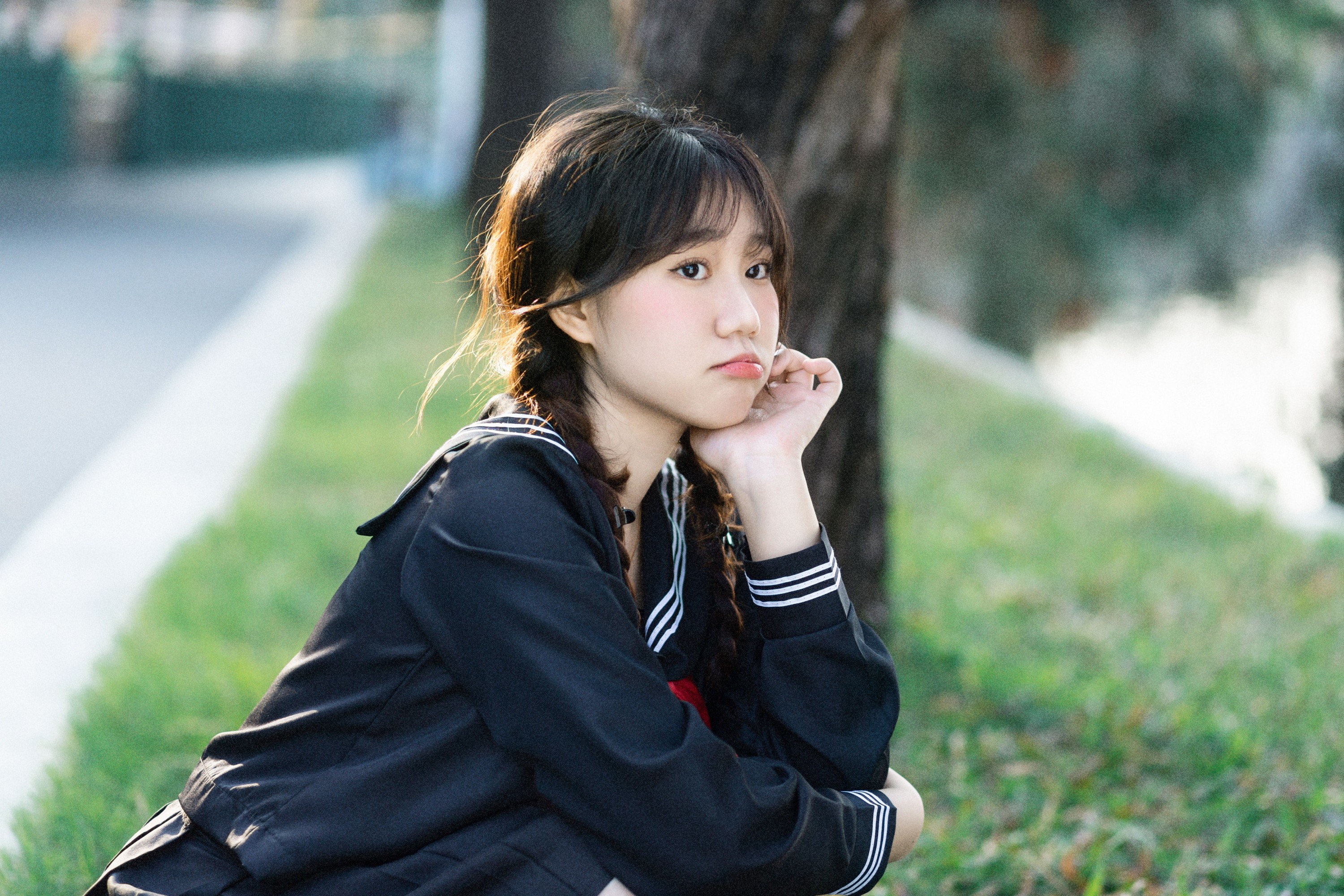图片[6]-醒醒 – 《制服少女》[17P]-COS写真在线网